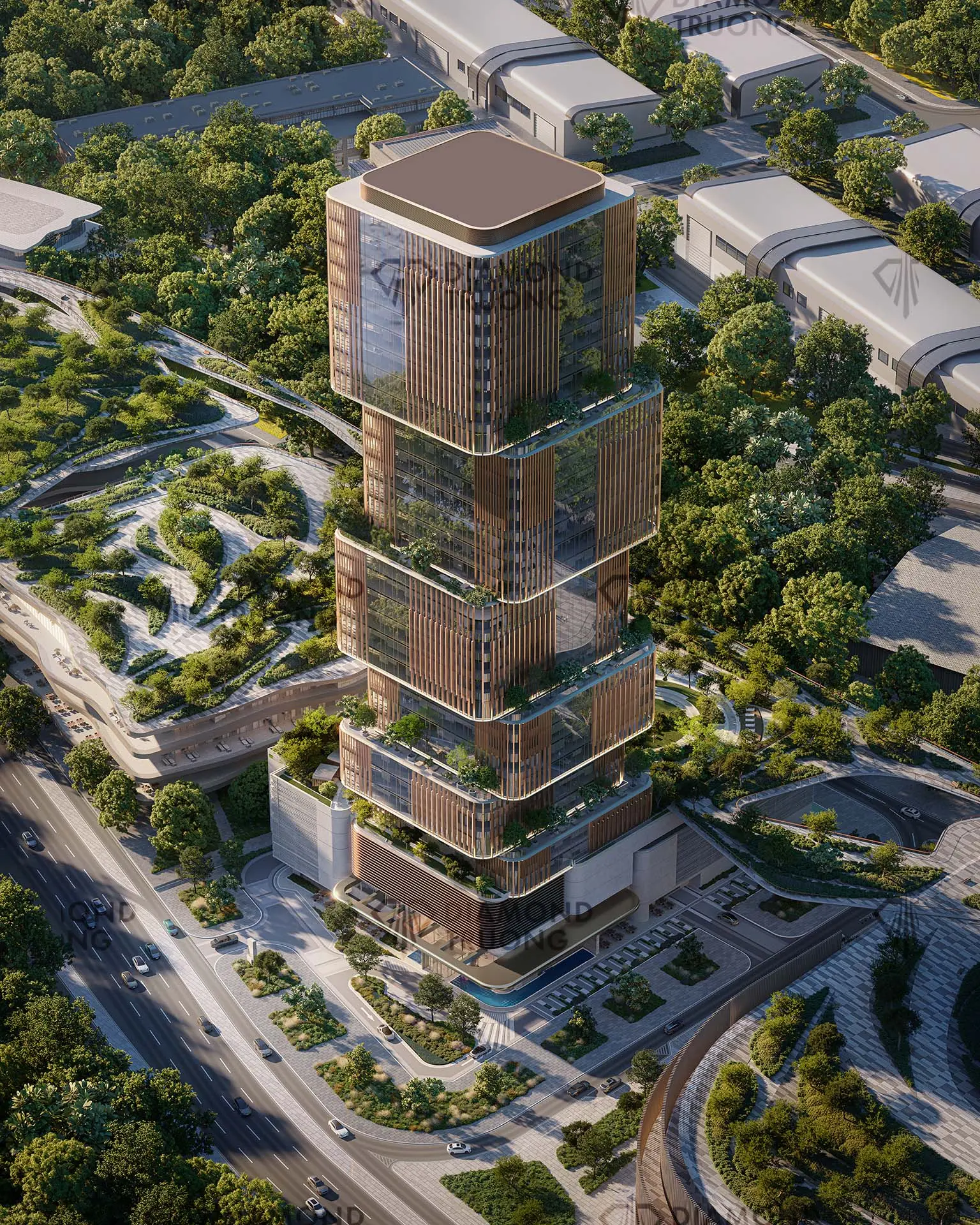 31 Above Aerial View