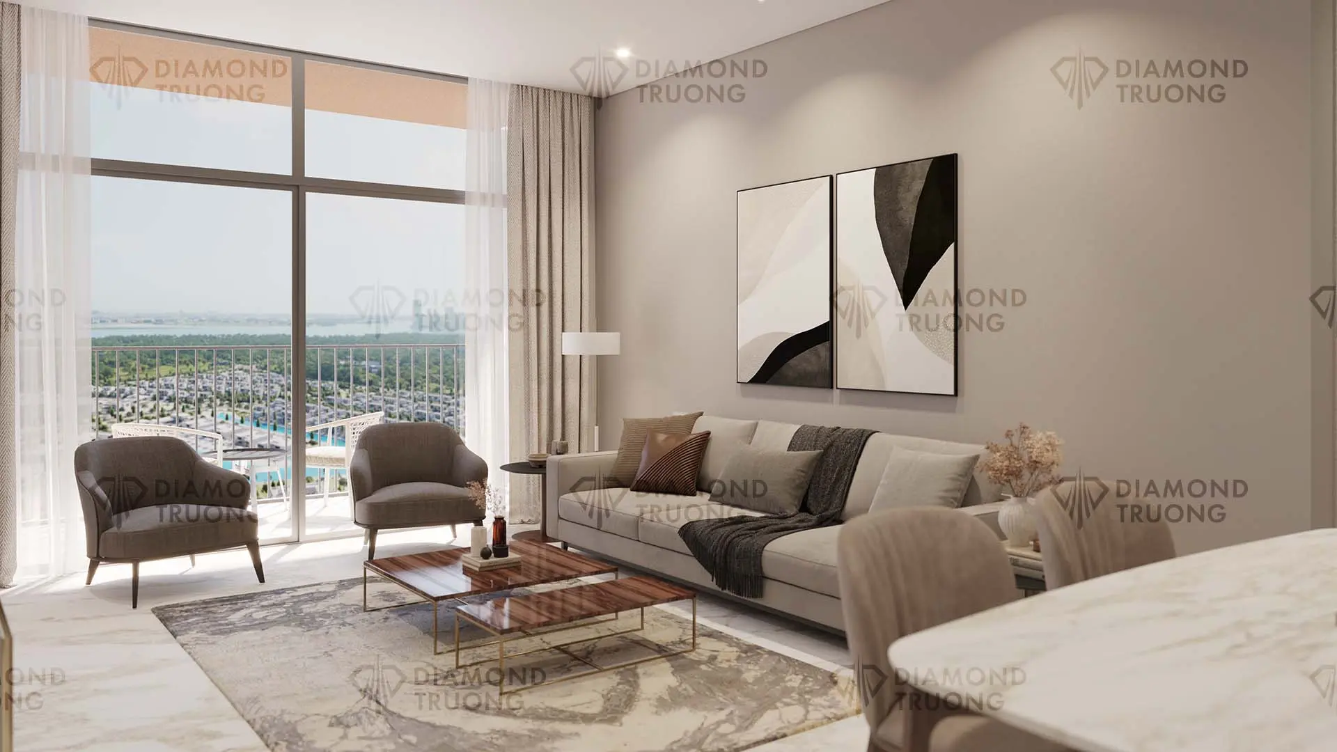310 Riverside Crescent Living Room
