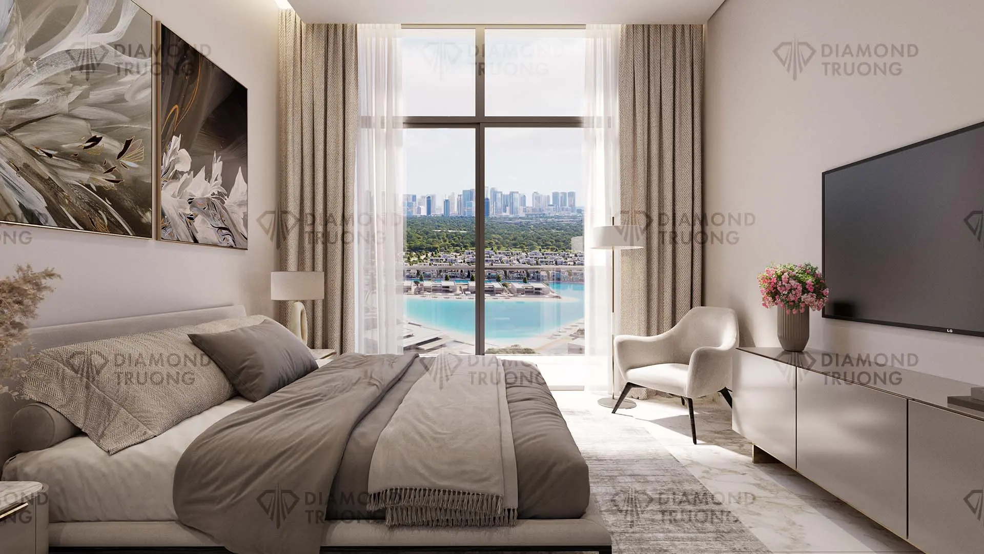 330 Riverside Crescent Bedroom