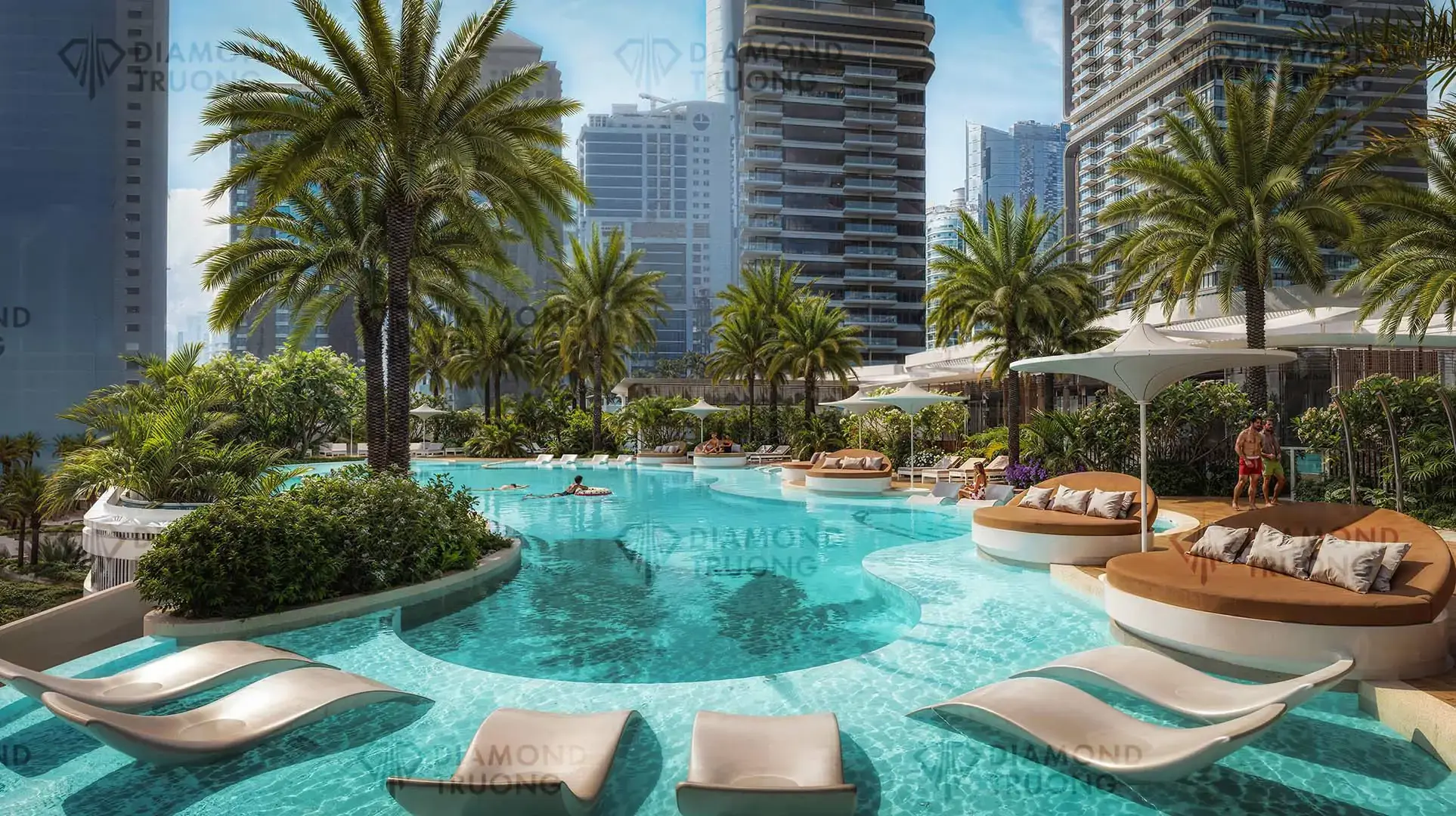 Altiera Heights Pool Area