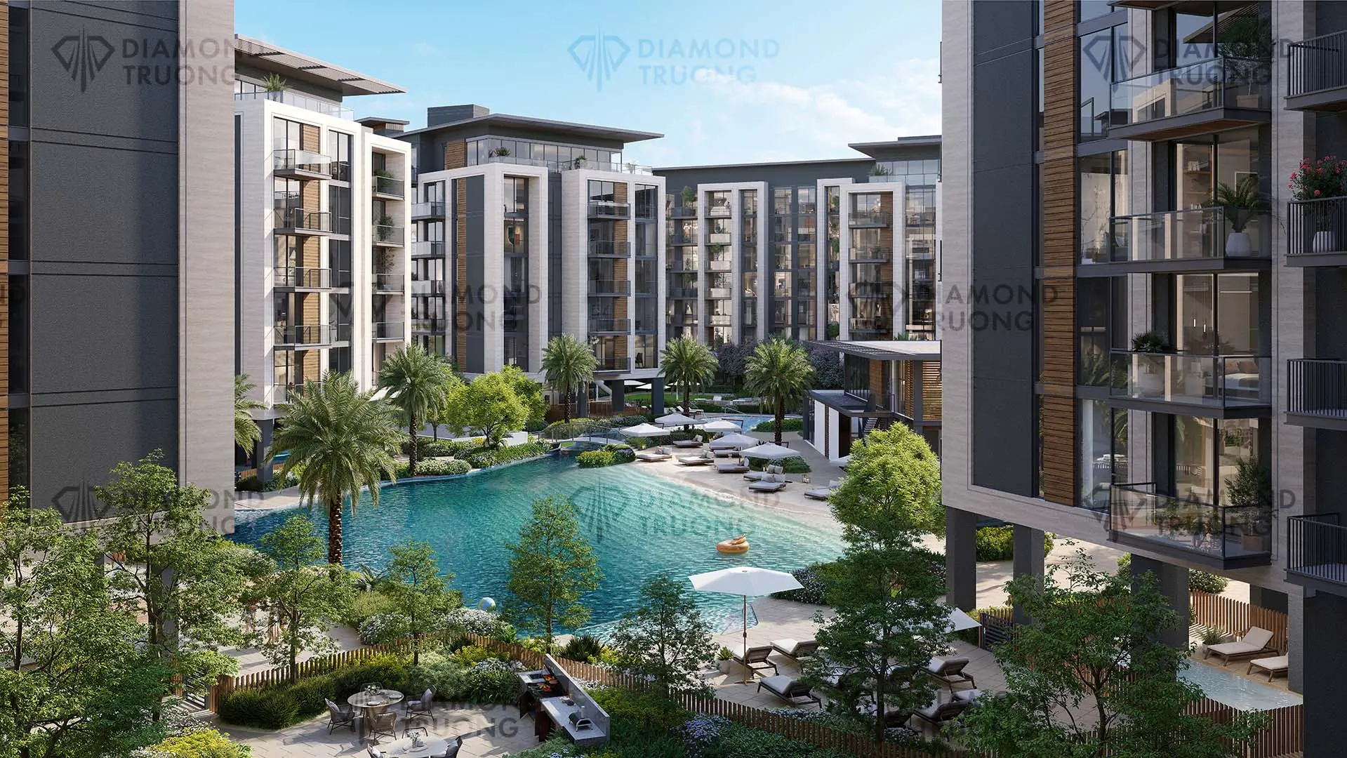 Belgravia Gardens Pool Area