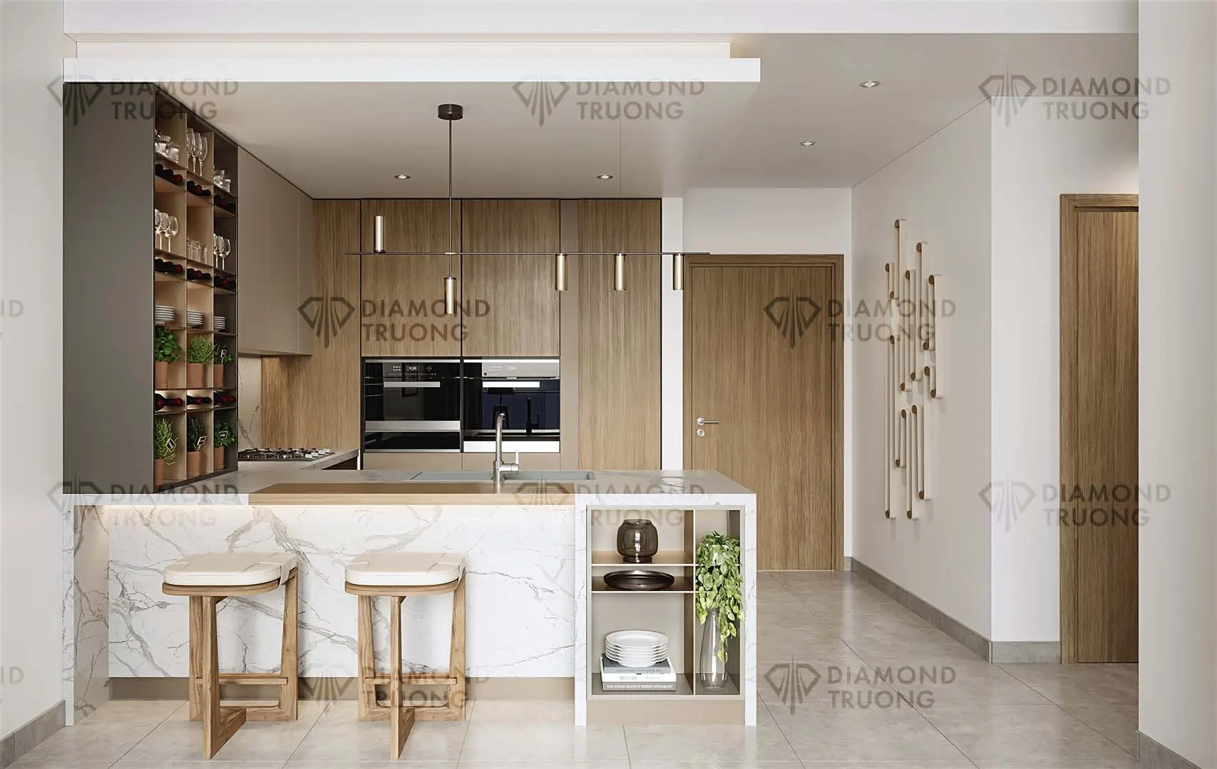 Belgravia Gardens Kitchen Area