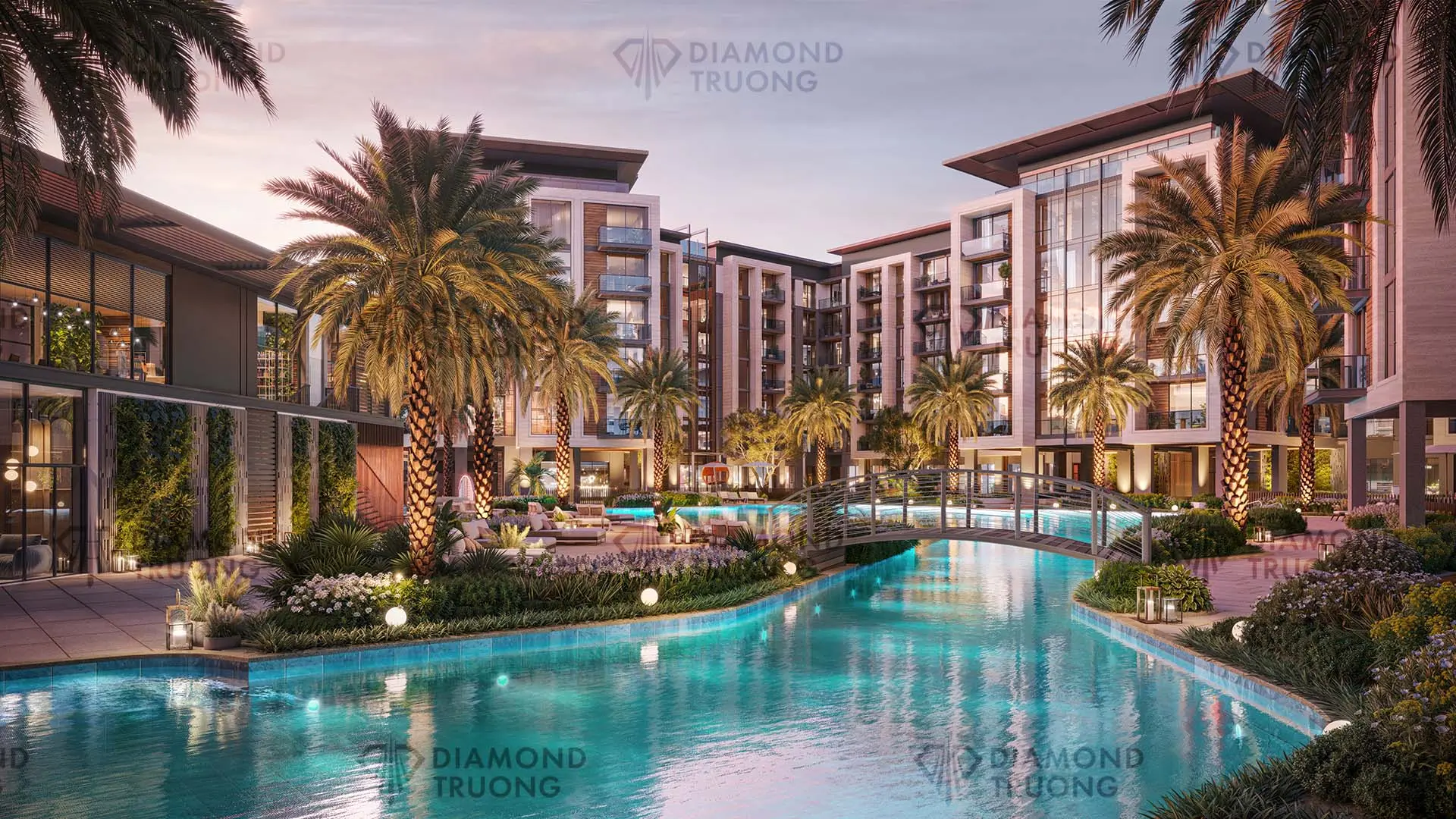 Belgravia Garden Pool Area