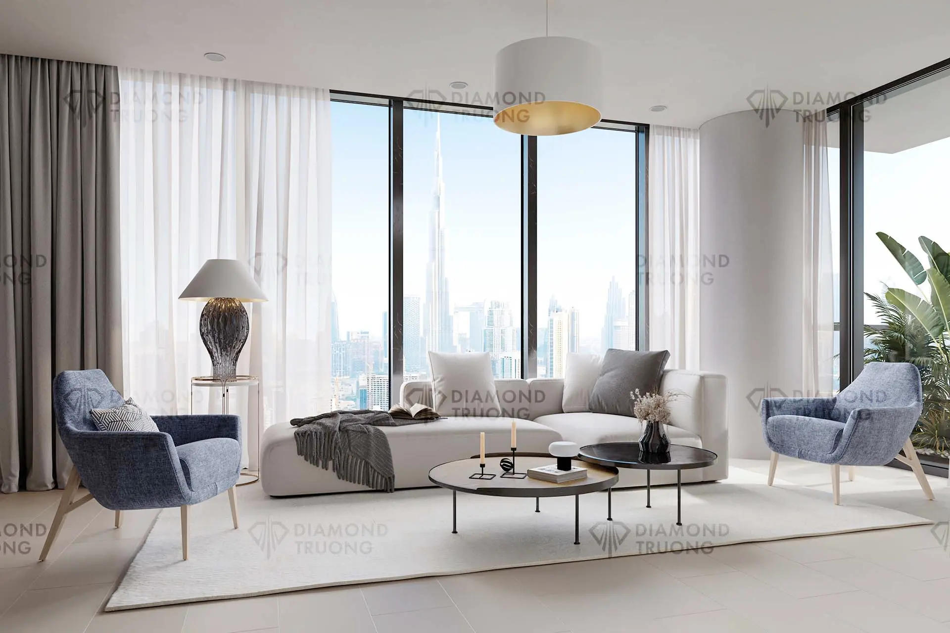 Creek Vista Heights Living Room