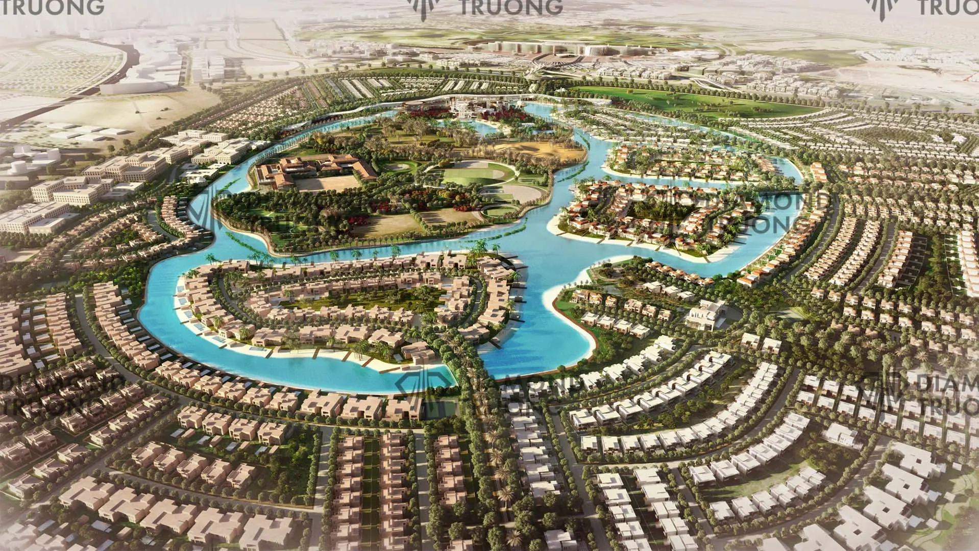 District One Aerial View