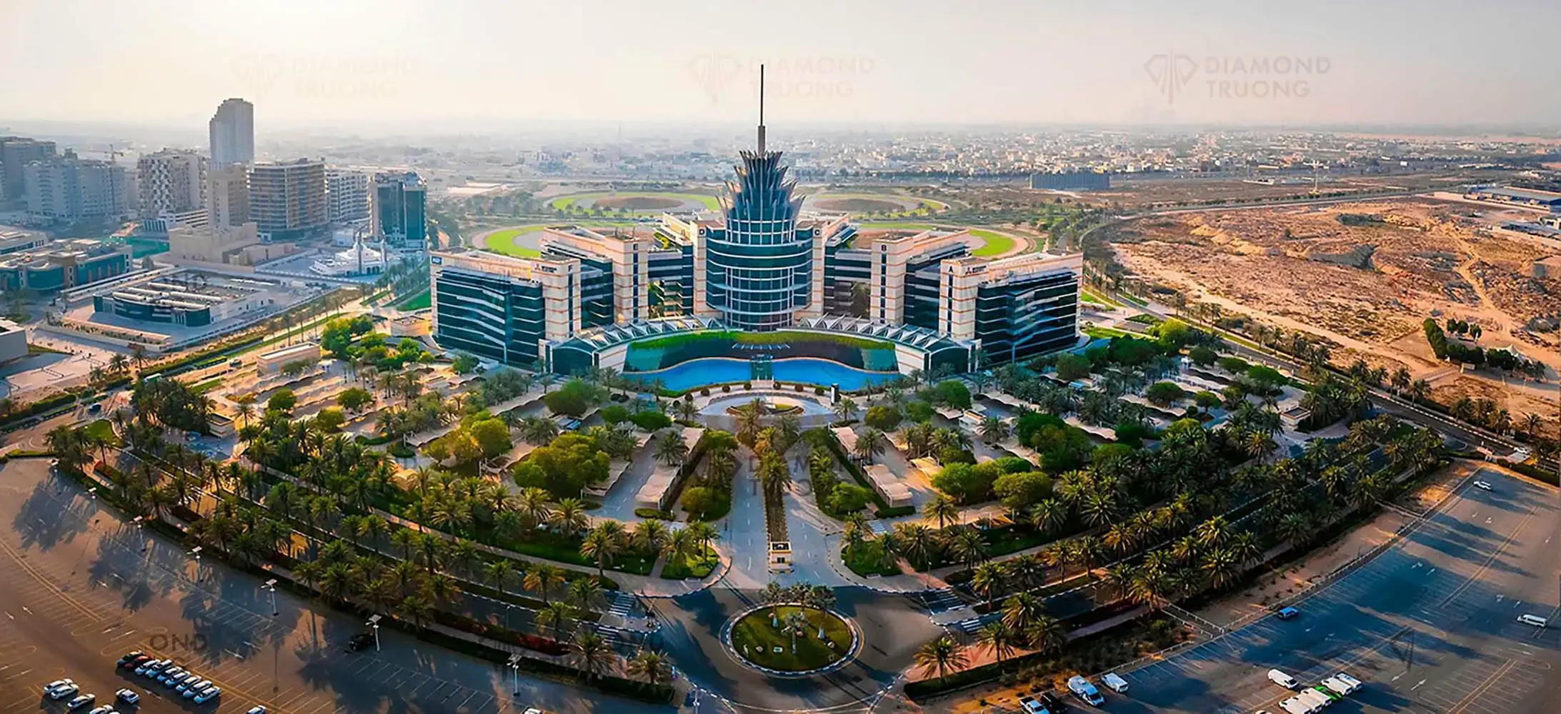 Dubai Silicon Oasis Aerial View
