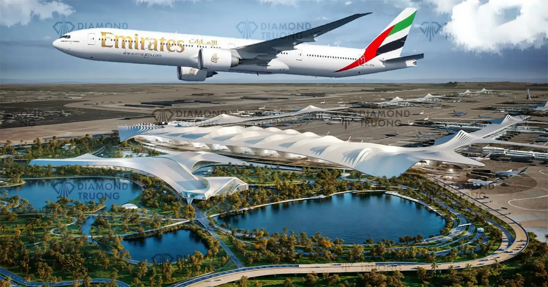 Dubai South Aerial View