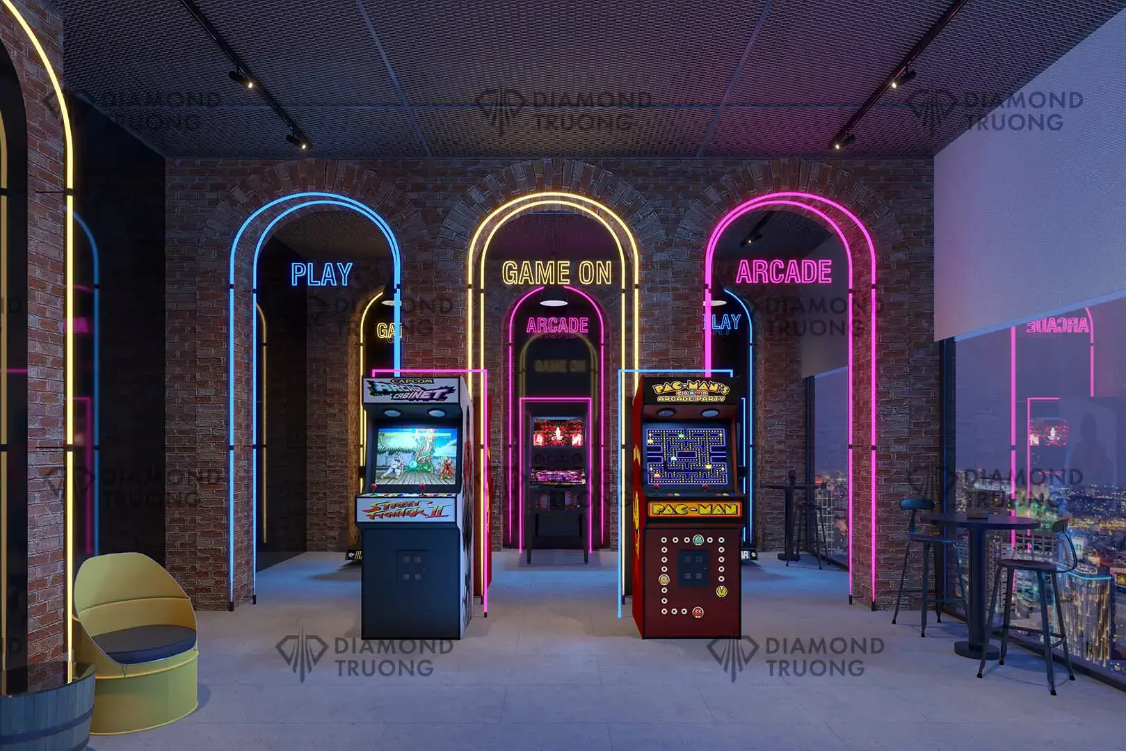 Ellington Claydon House Arcade Room