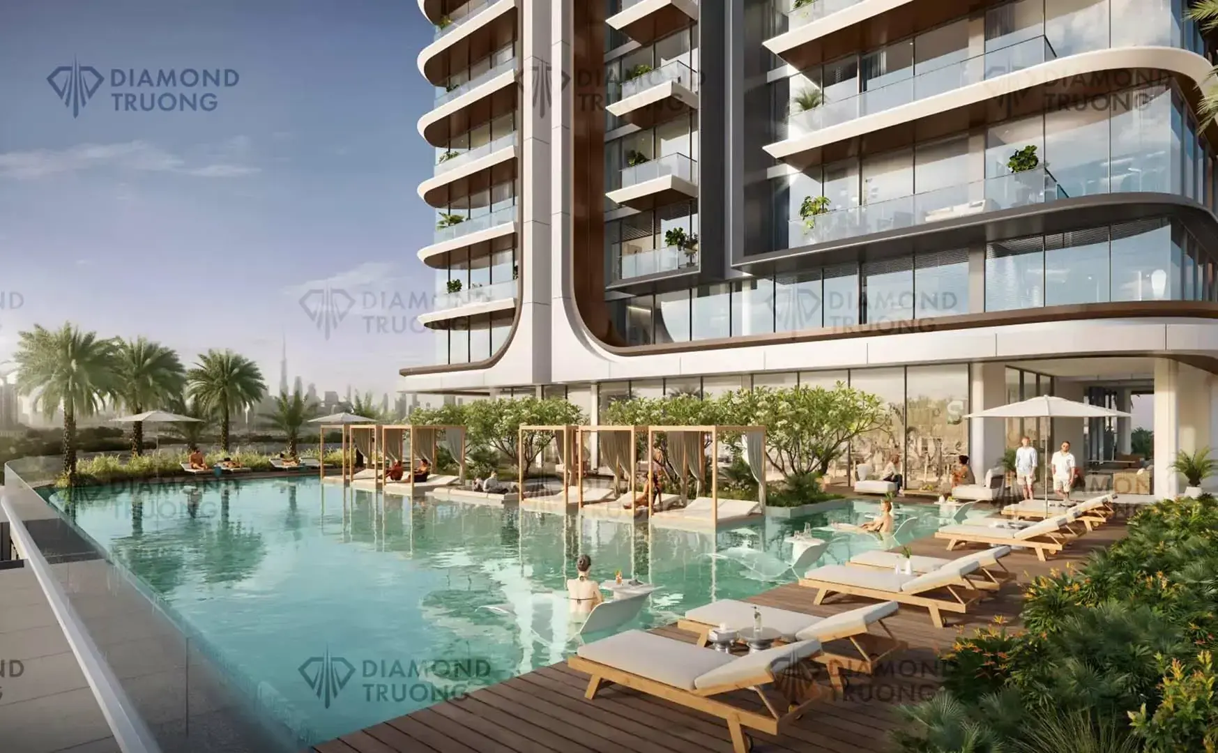 Highgrove Pool Area