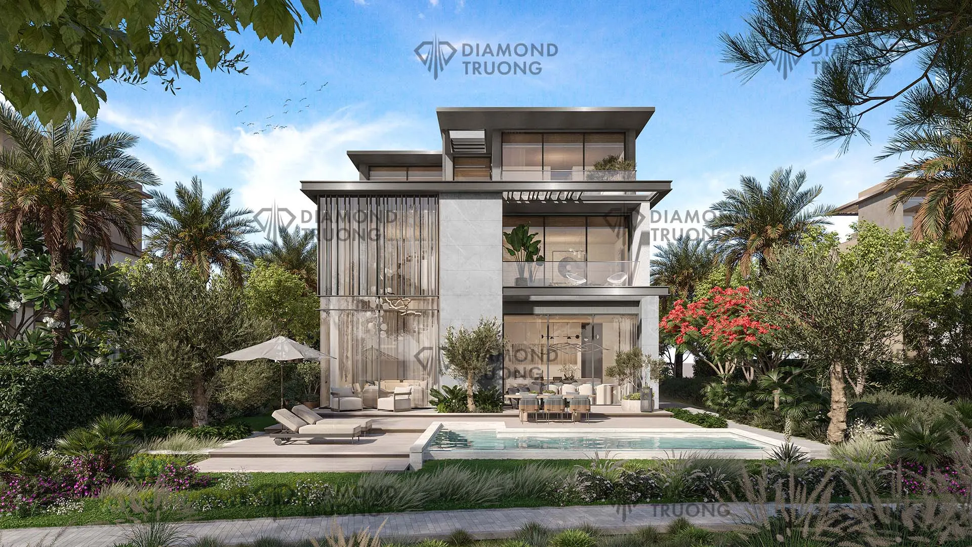 Nad Al Sheba Gardens House Model