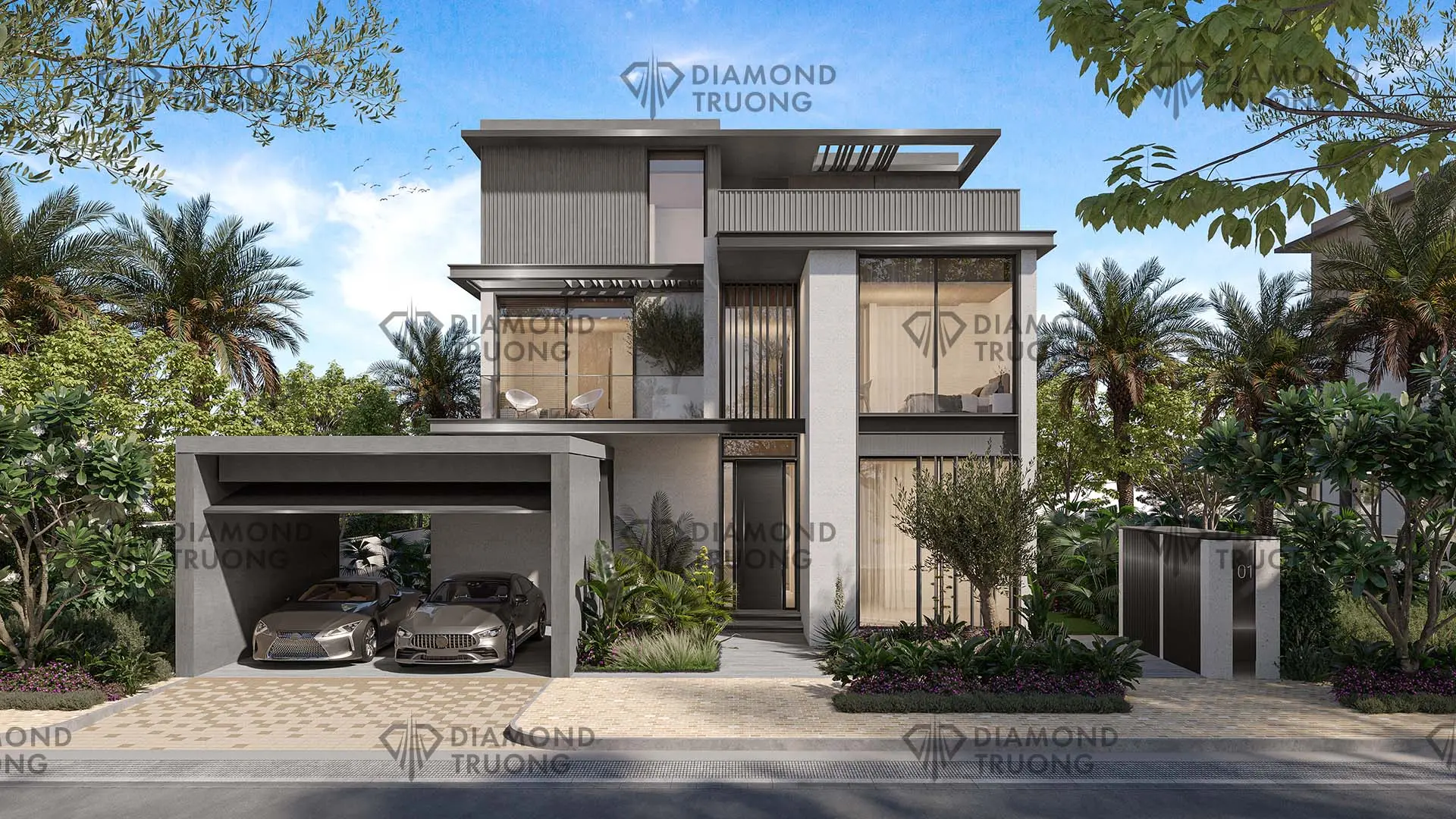 Nad Al Sheba Gardens House Model