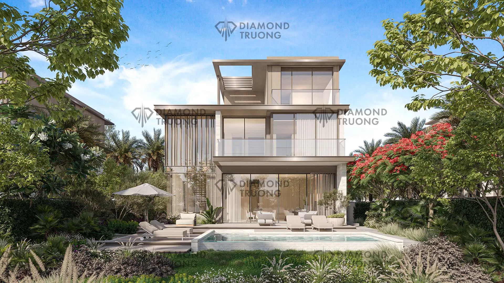 Nad Al Sheba Gardens Model House