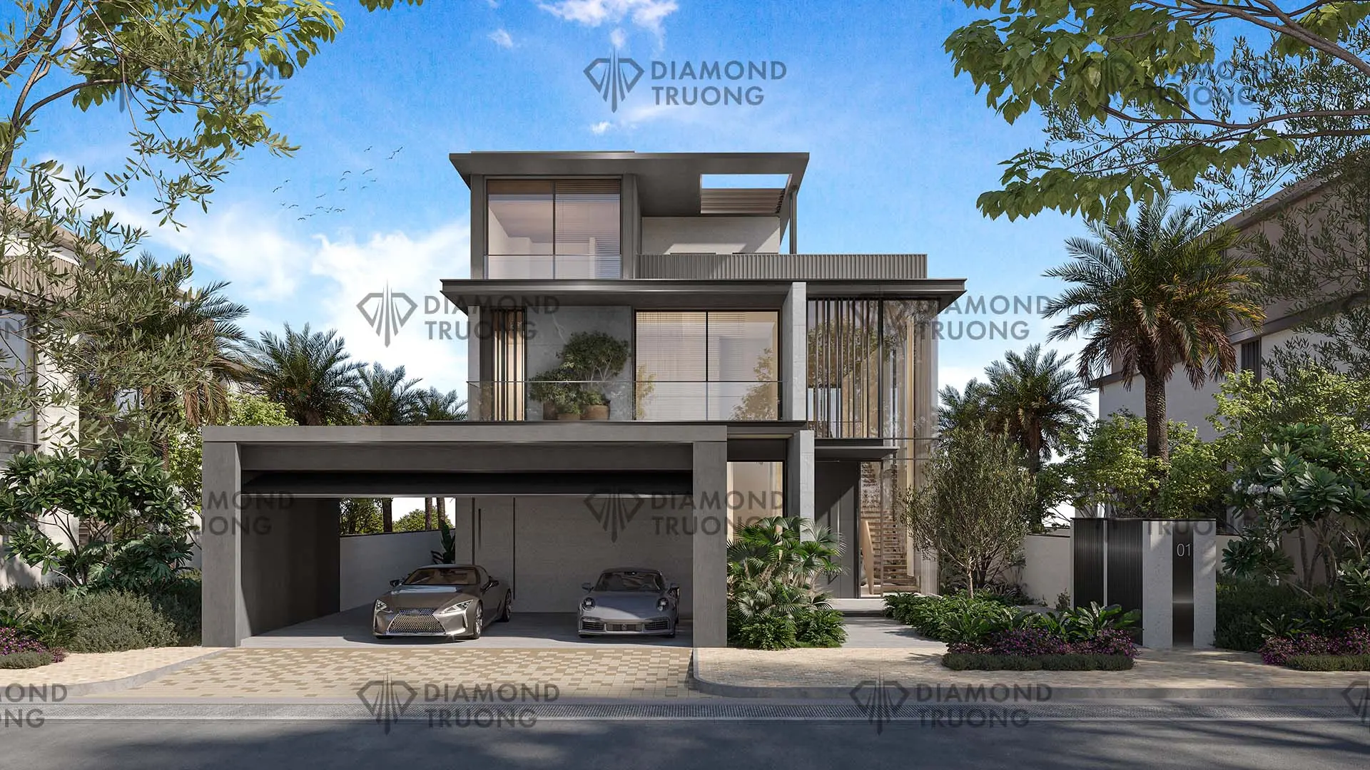 Nad Al Sheba Gardens House Model
