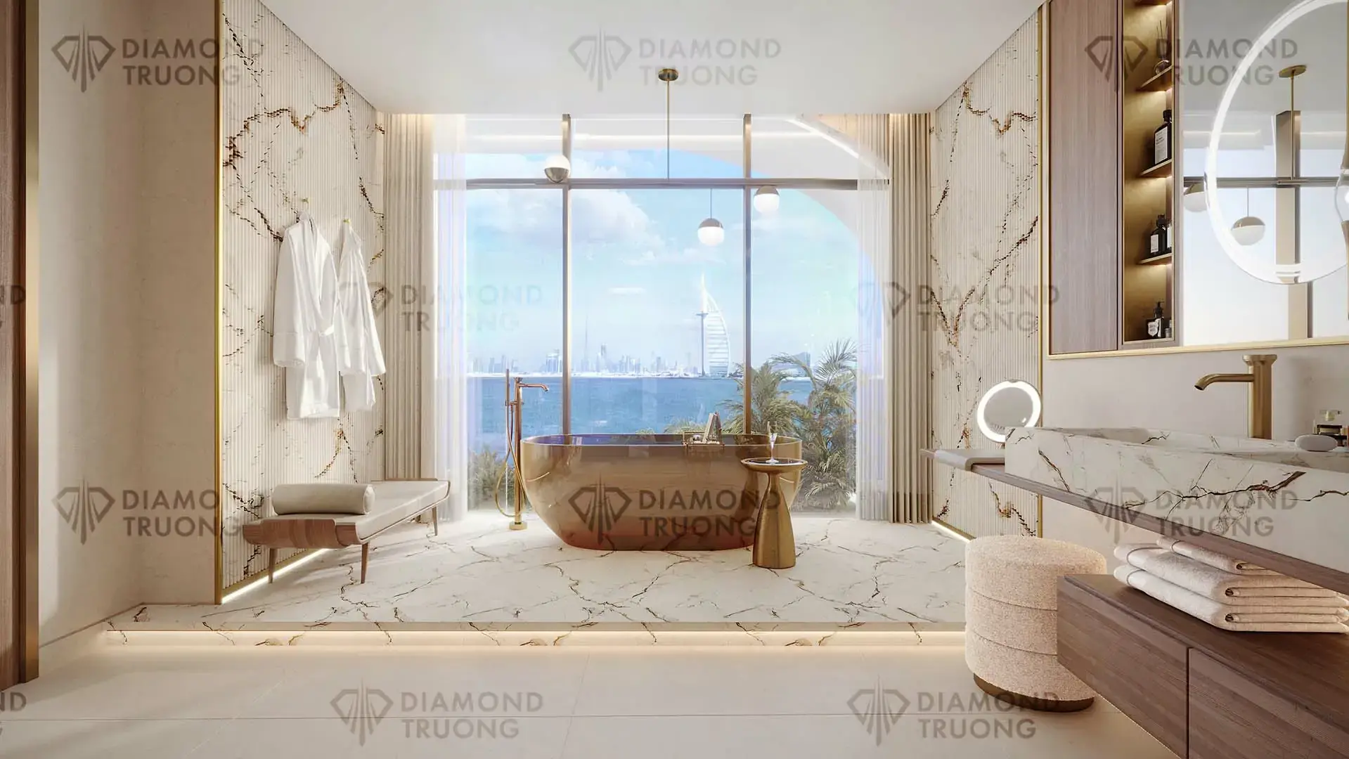 Ocean House Bathroom