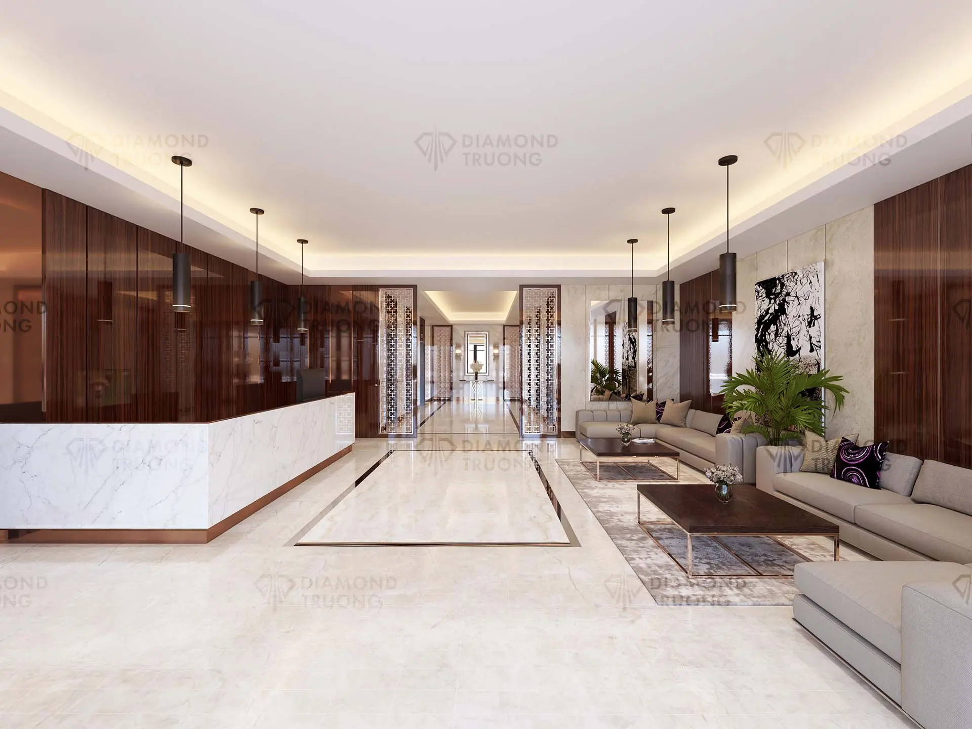 One Park Avenue Lobby