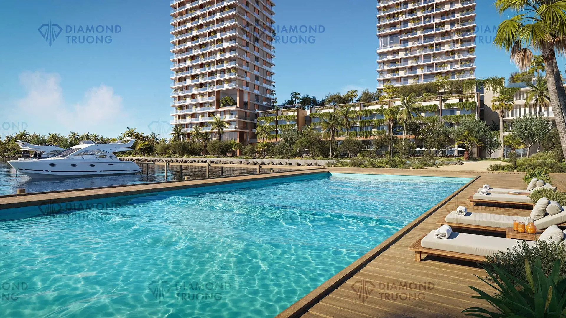 Orise Tower 2 Pool Area