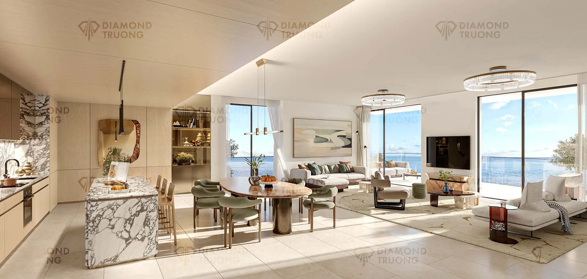 Orise Tower 2 Living And Dining Area