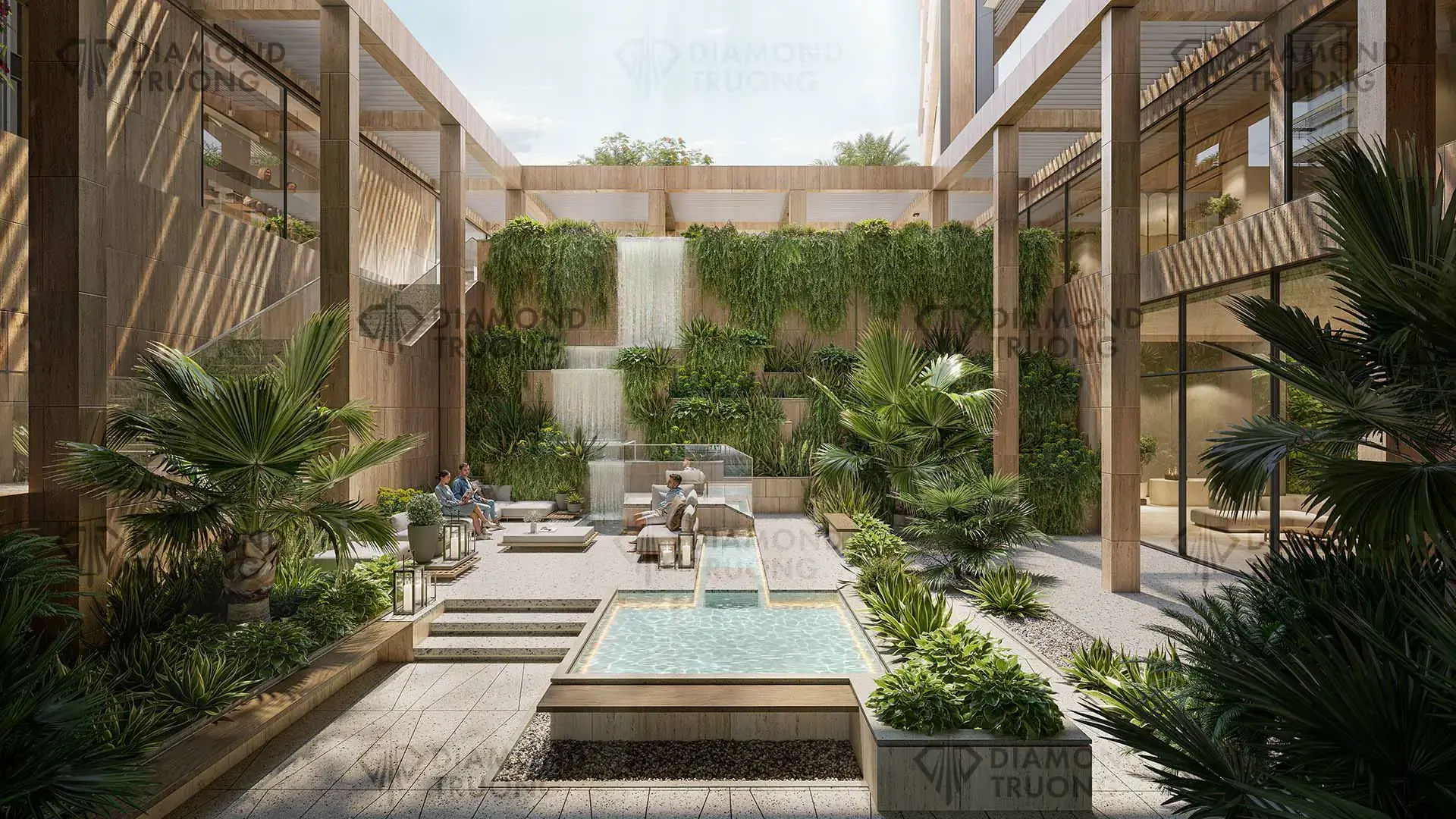 Playa Del Sol Garden Area