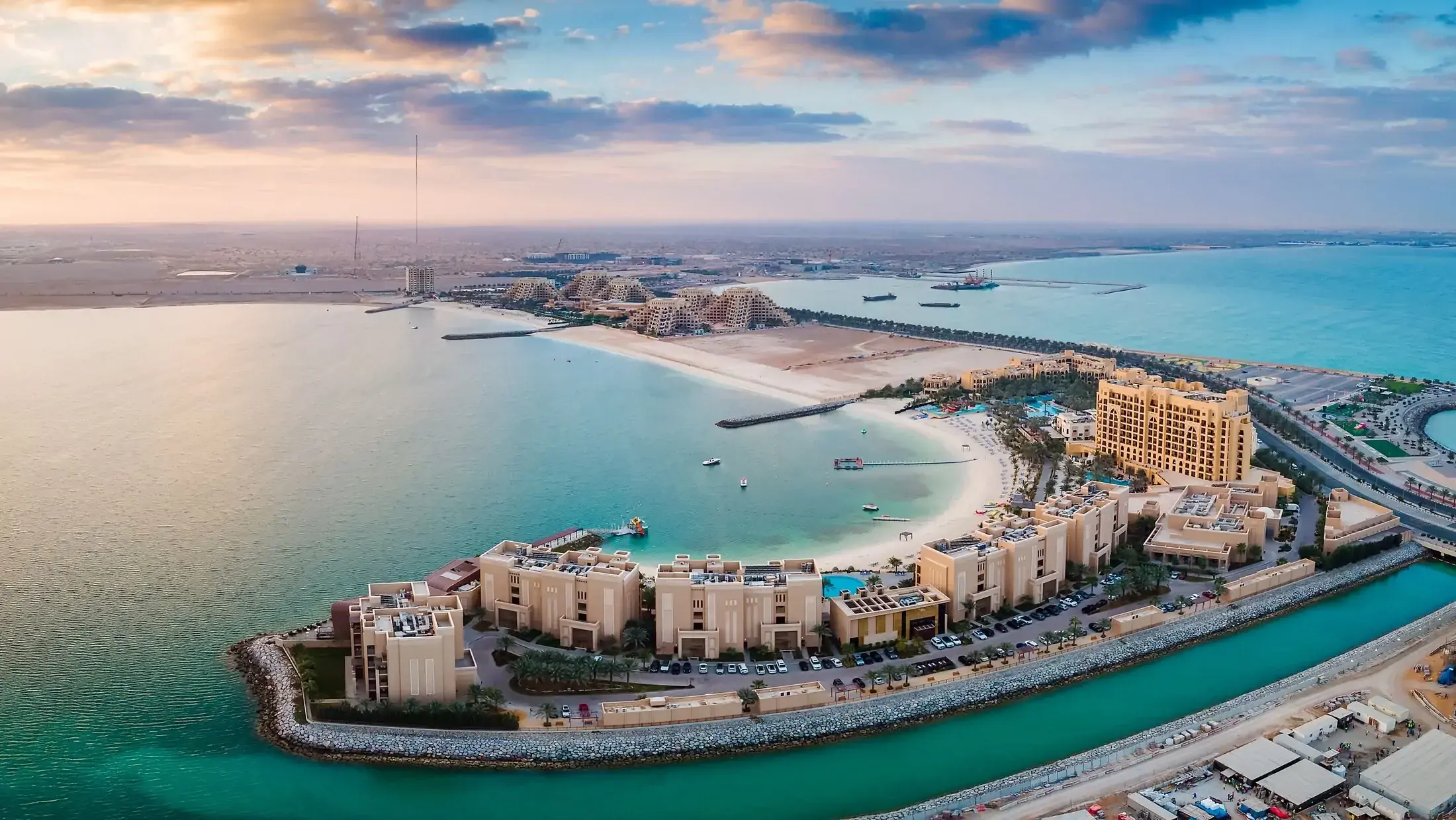 Ras Al Khaimah Aerial view
