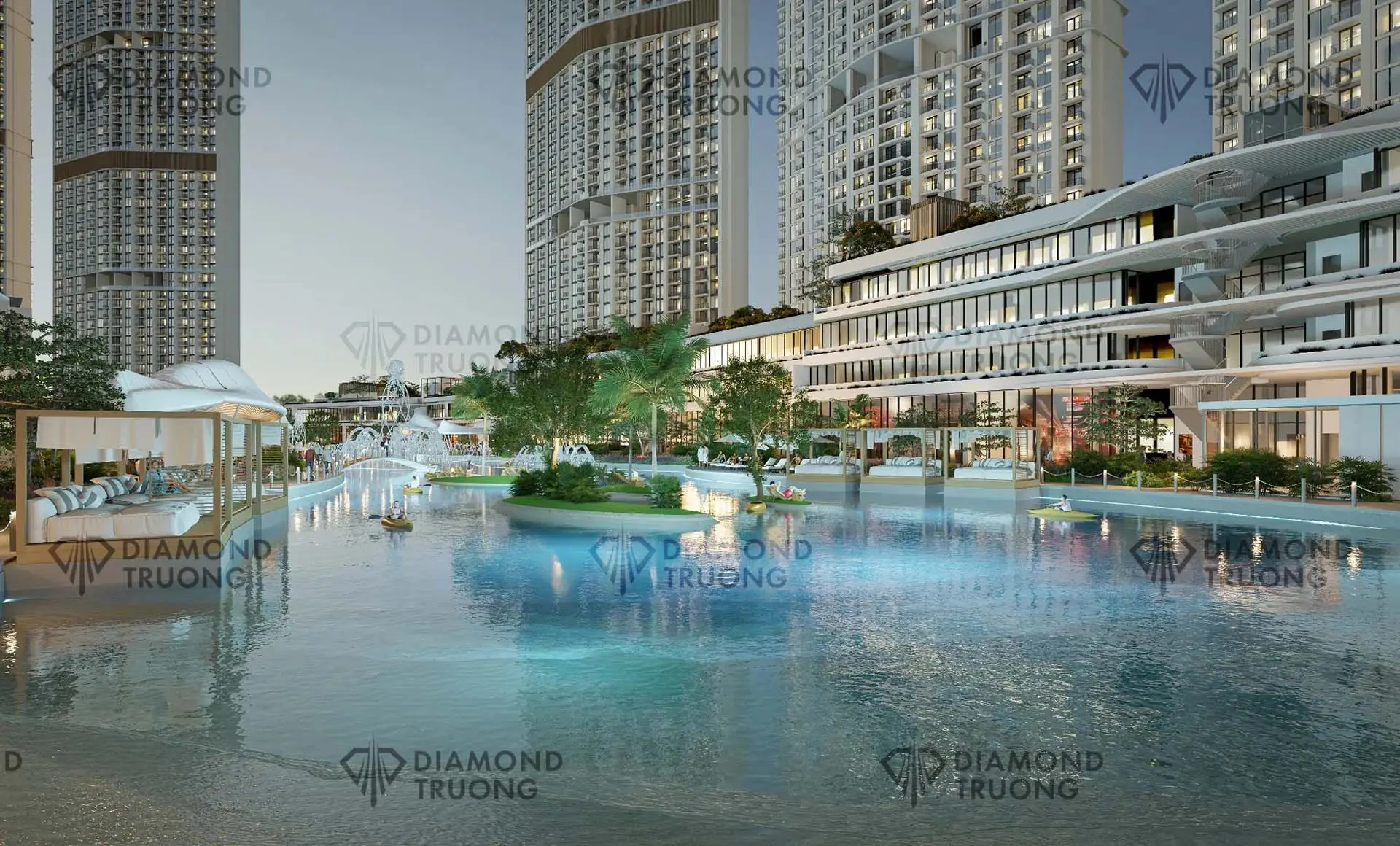 Skyscape Altius Pool Area