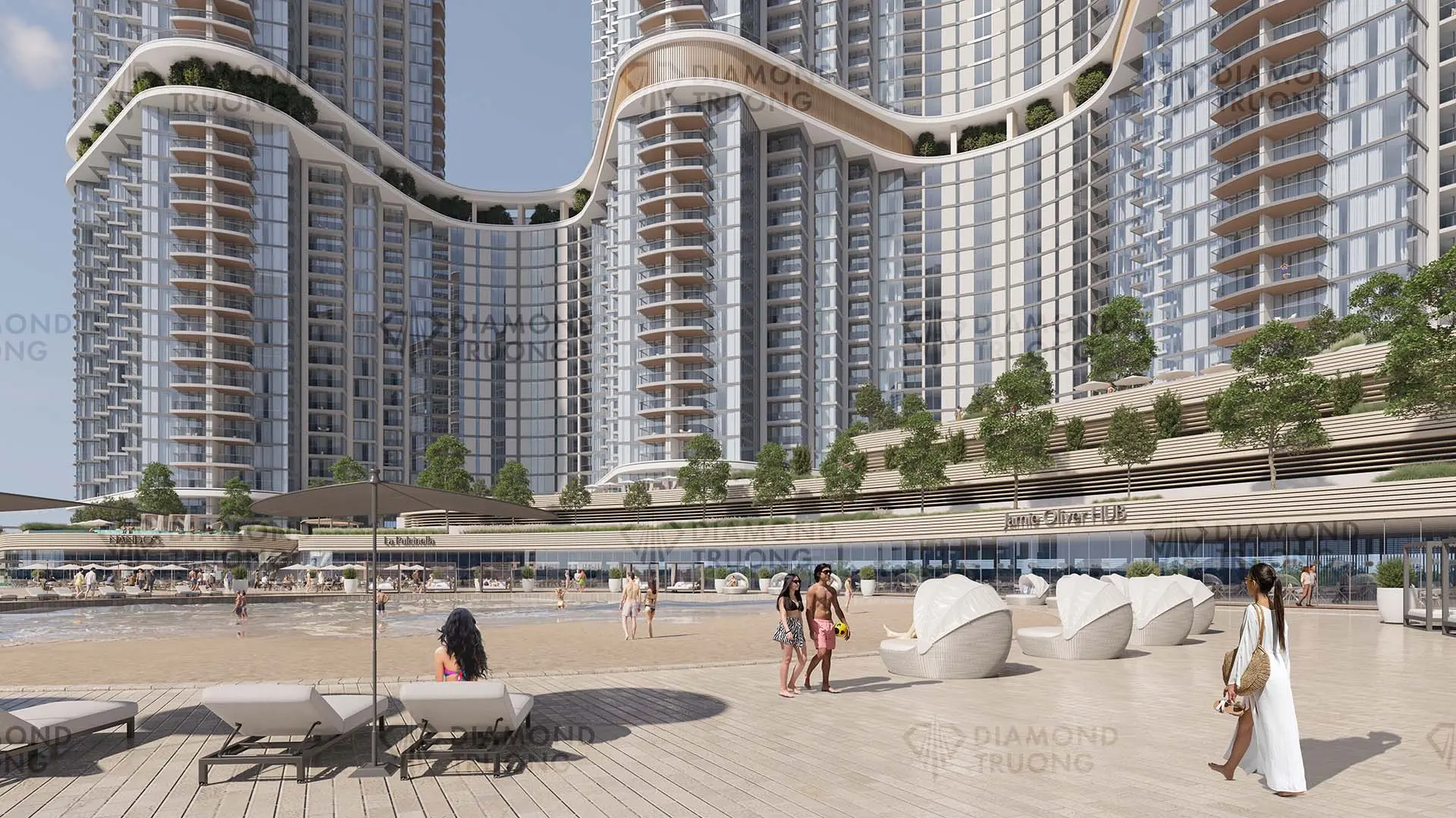 Skyscape Aura Circular Pool