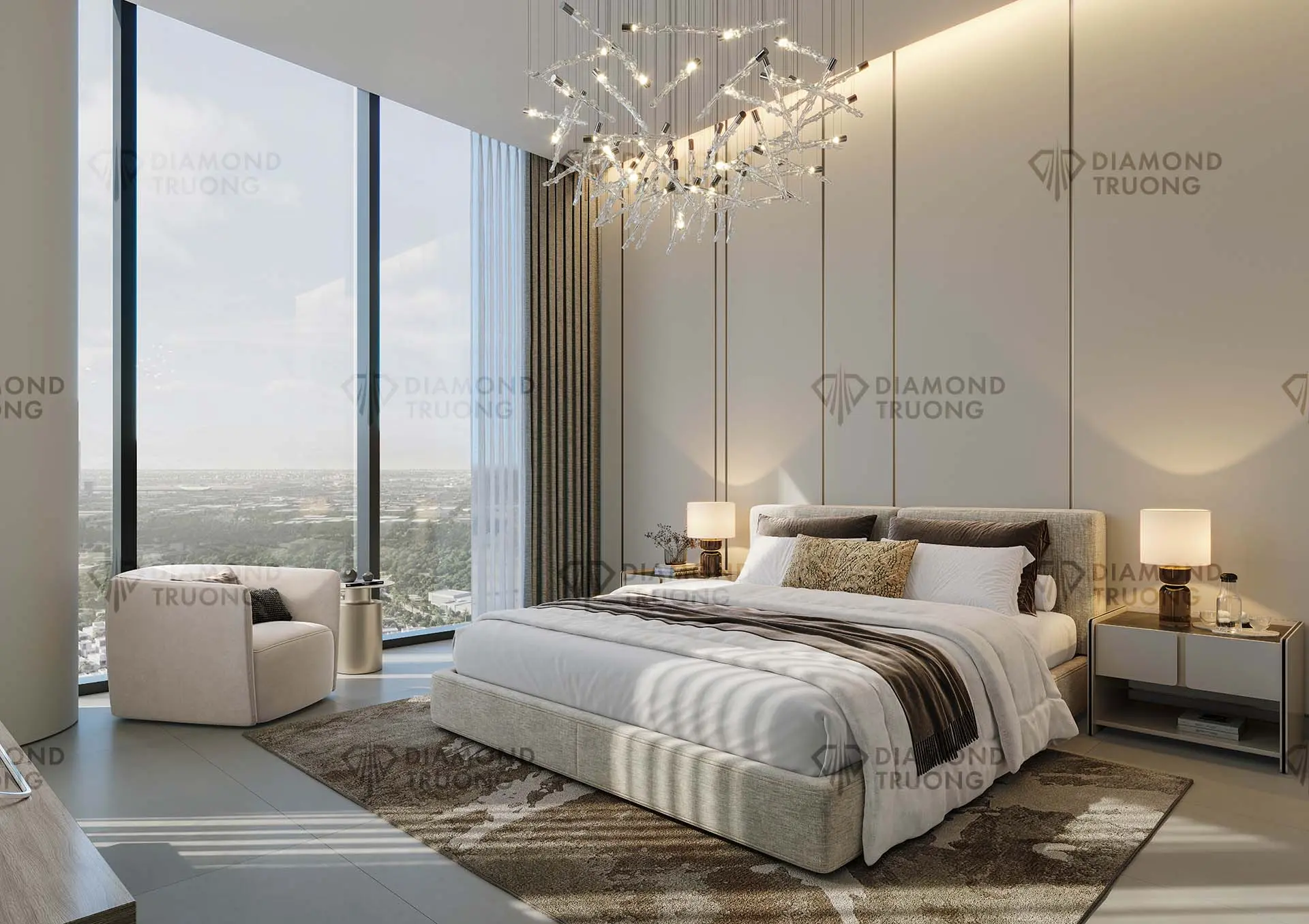 Skyscape Avenue Master Bedroom