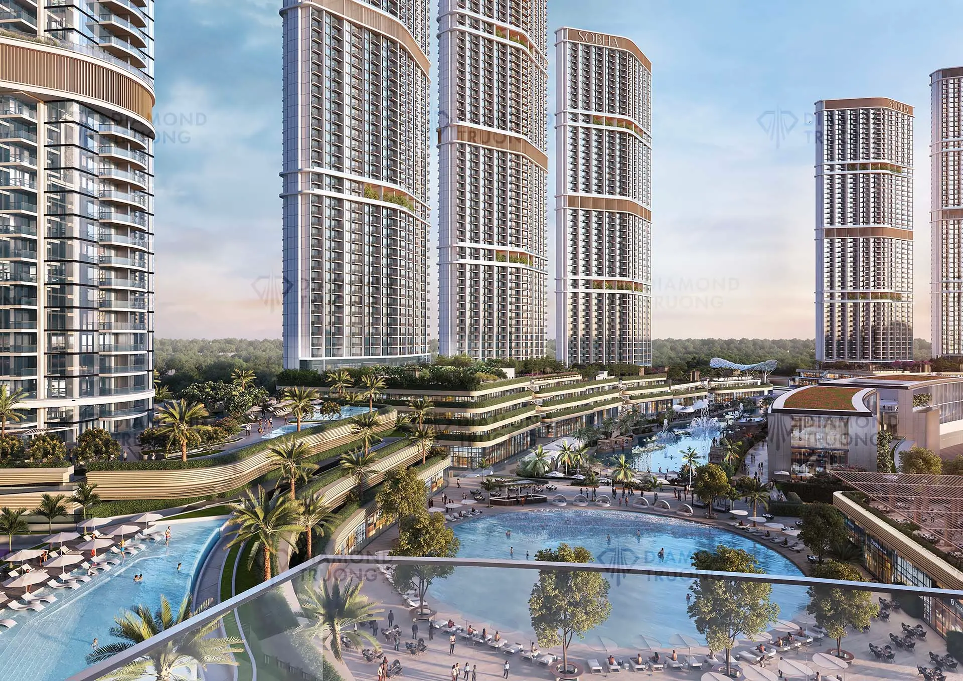 Skyscape Avenue Pool Area
