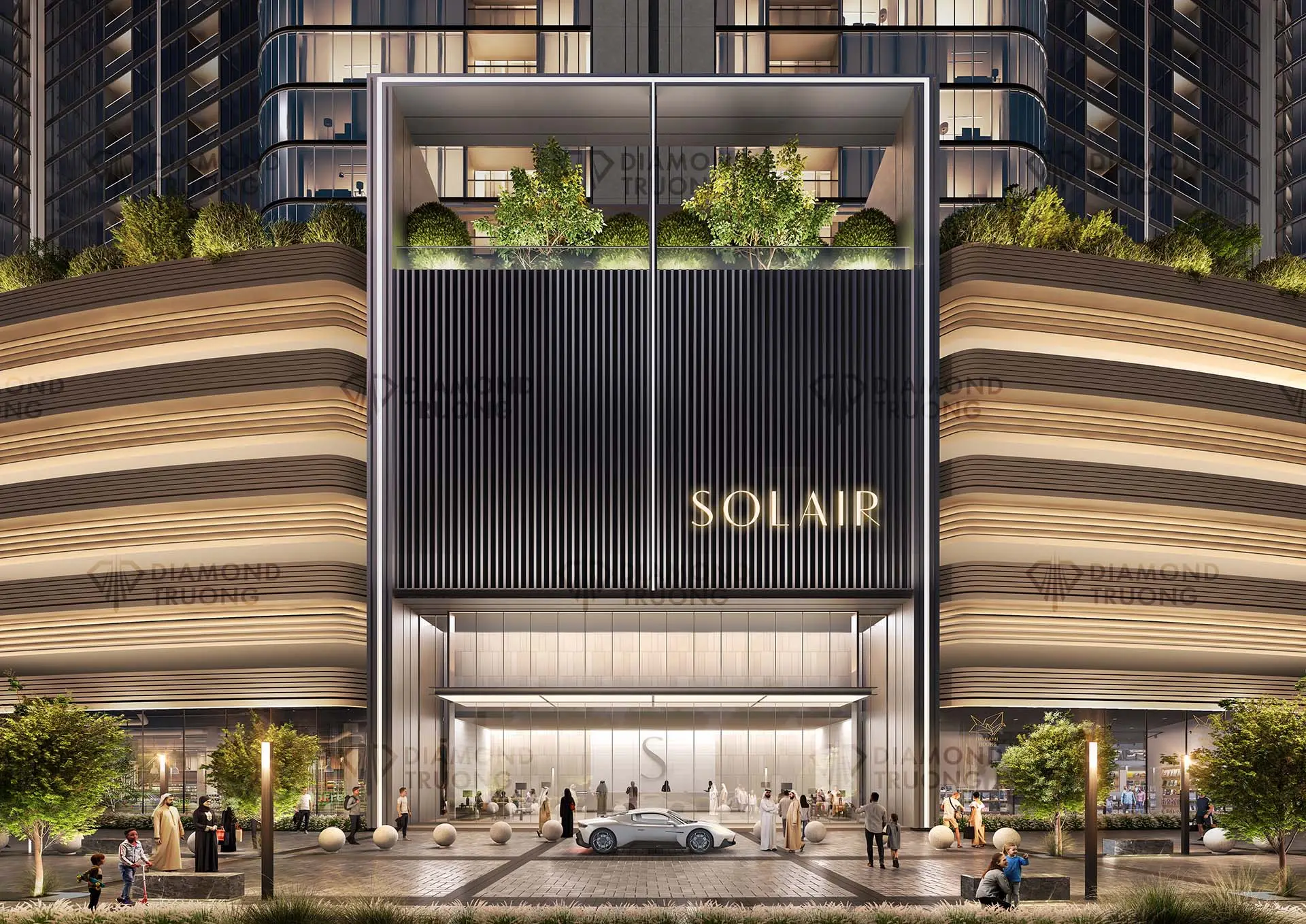 Skyvue Soliar Entrance