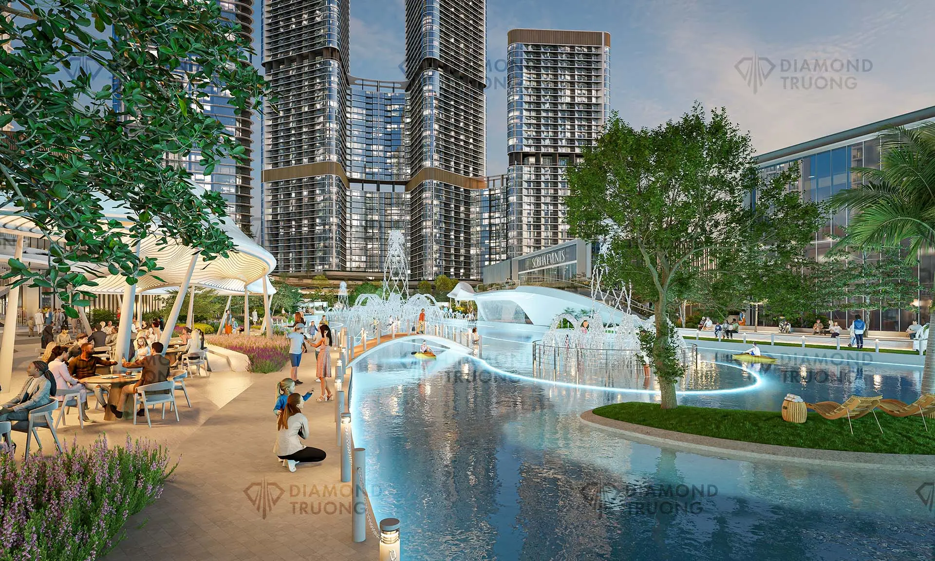 Skyvue Solair Pool Area