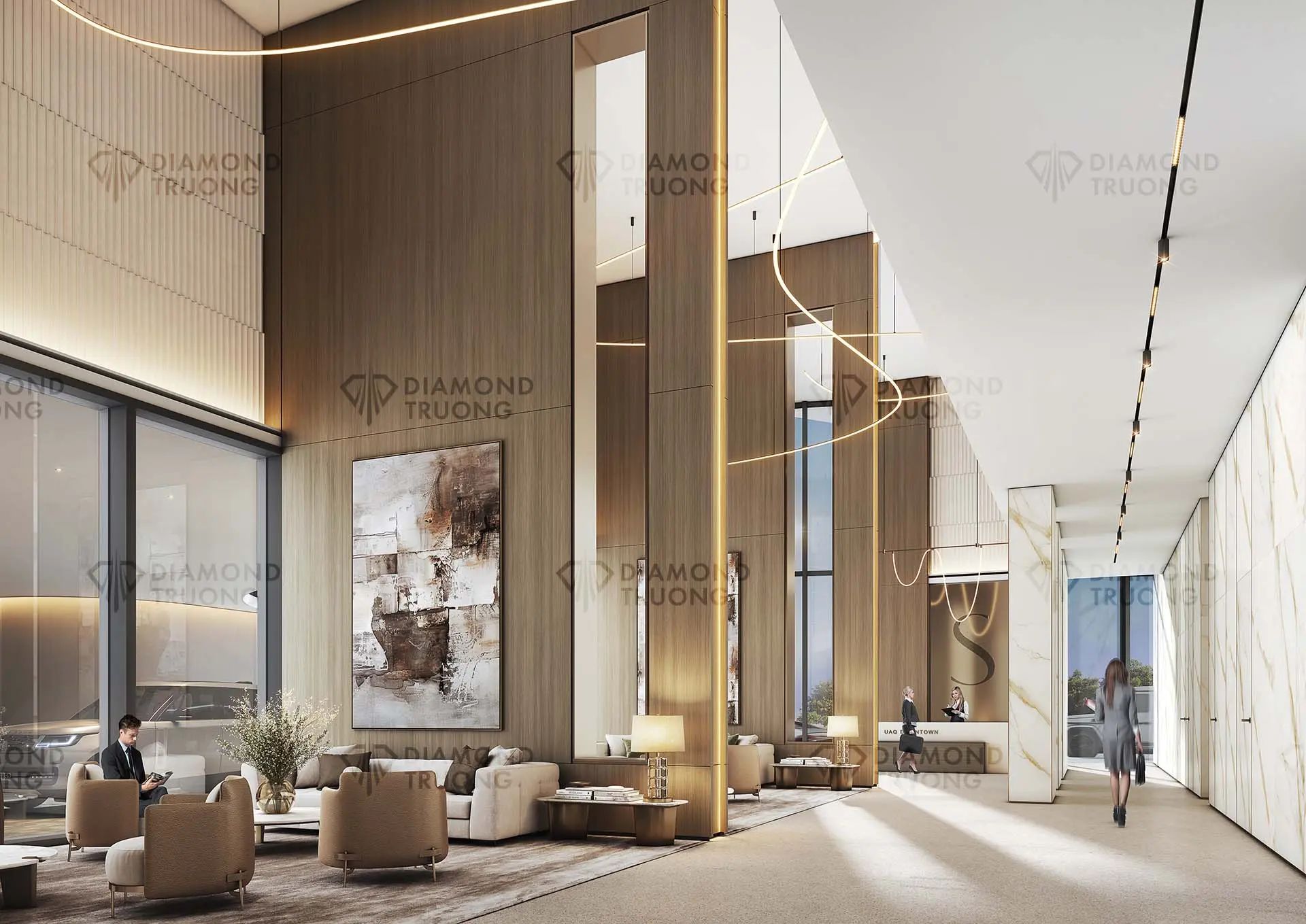 Sobha Aquamont Lobby