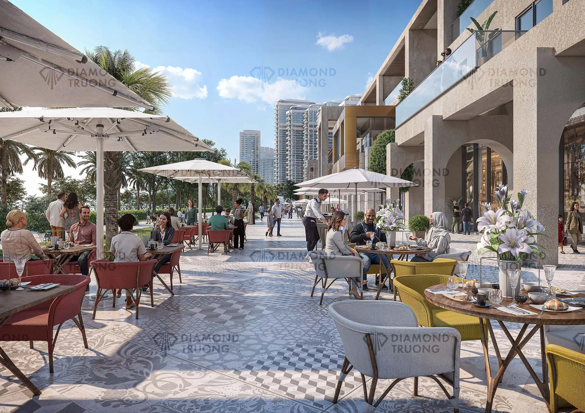 Sobha Aquamont Street Cafe