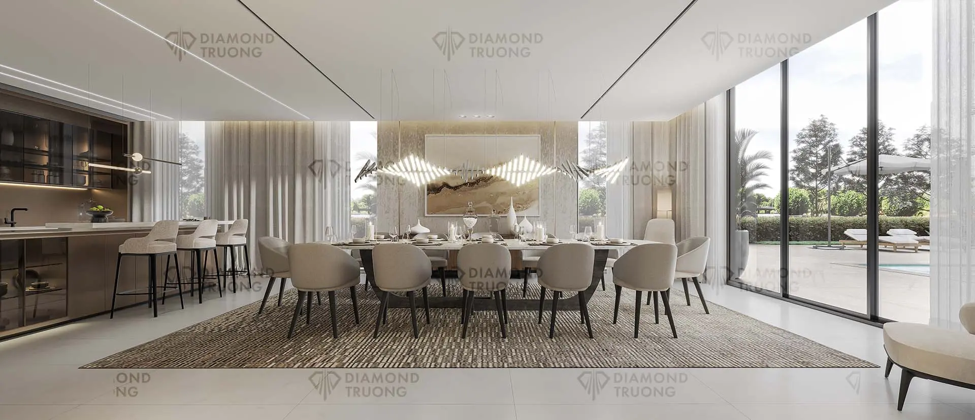 Sobha Estates Dining And KItchen Area