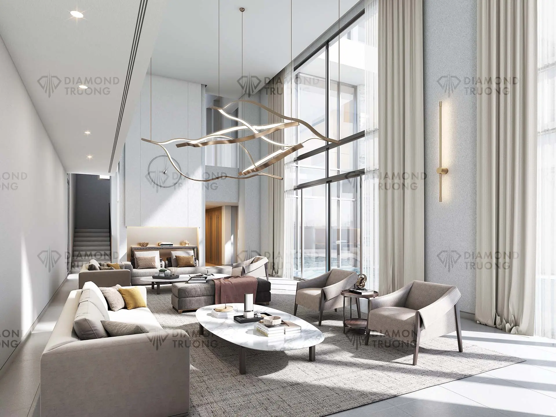 Sobha Estates Living Area