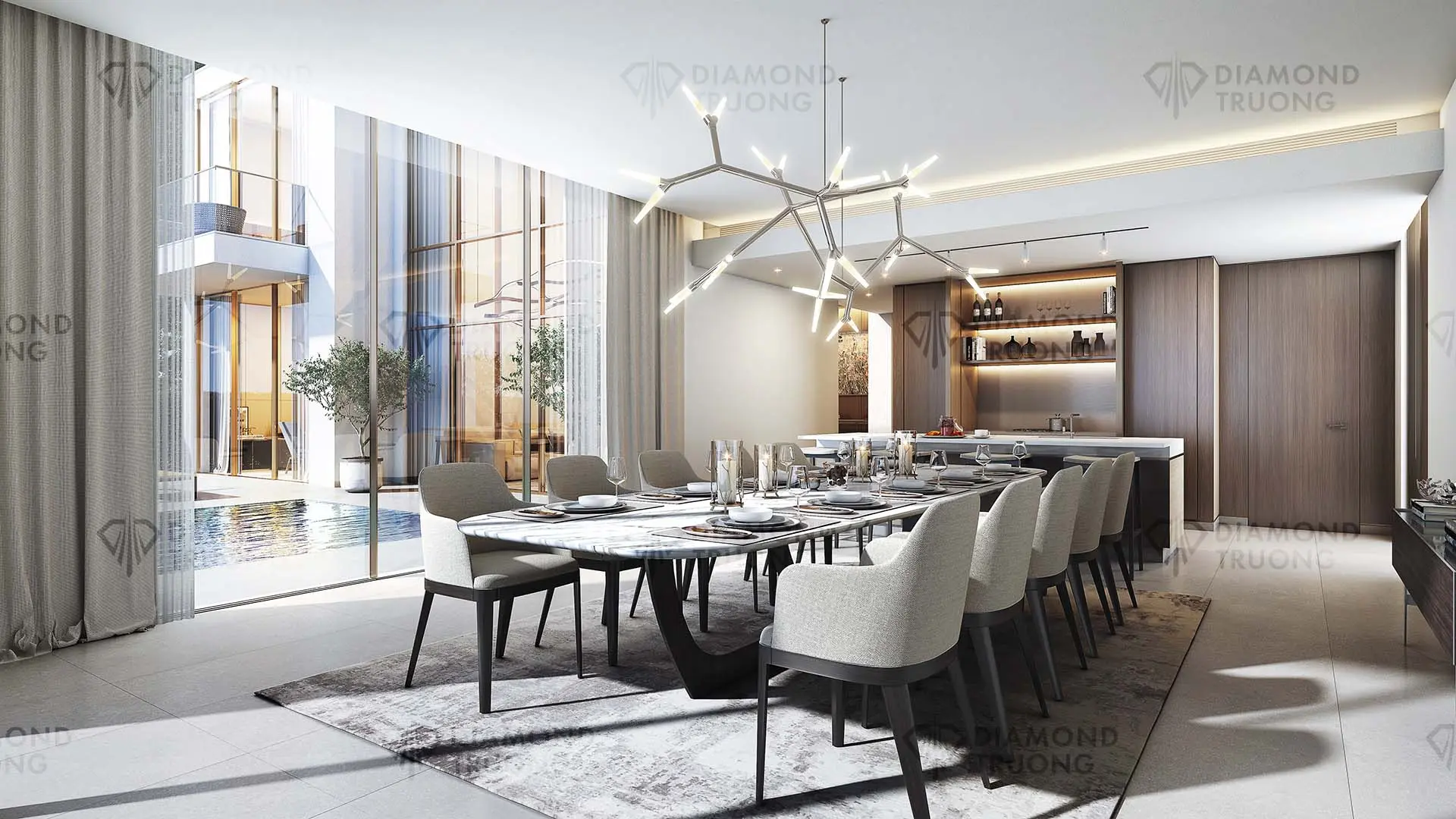 Sobha Estates Dining Area