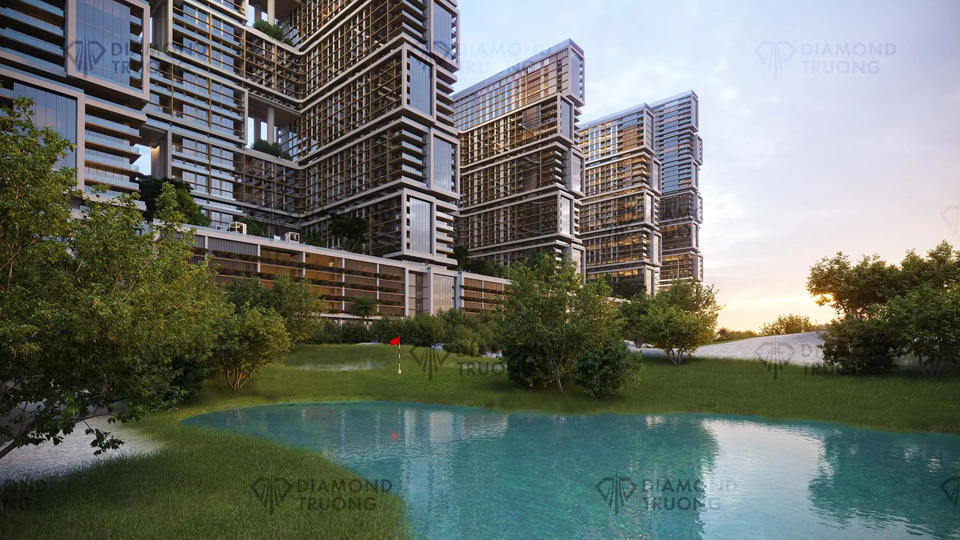 Sobha One Golf Area