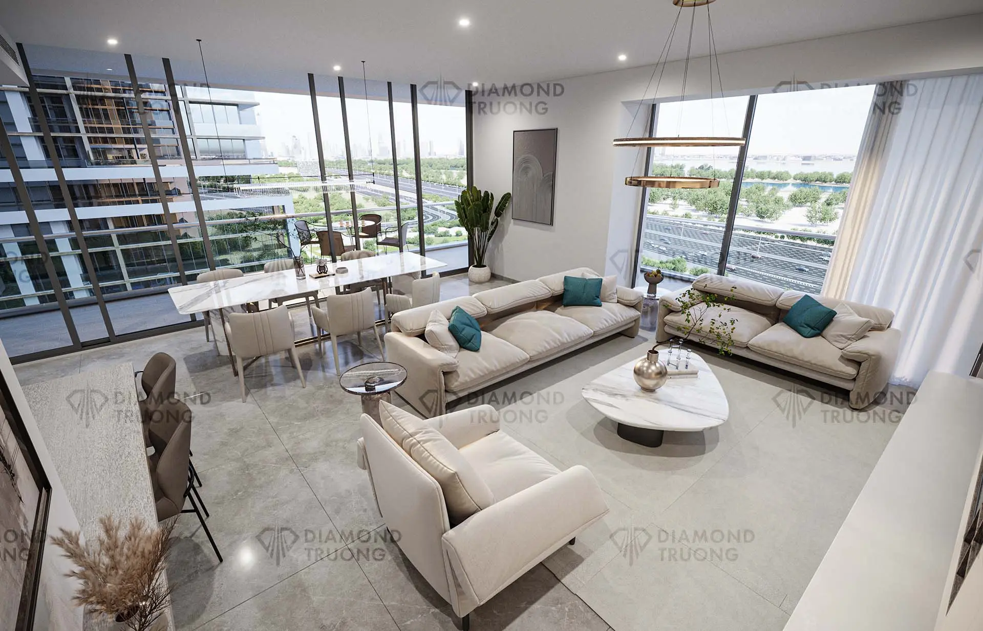 Sobha One Living Room