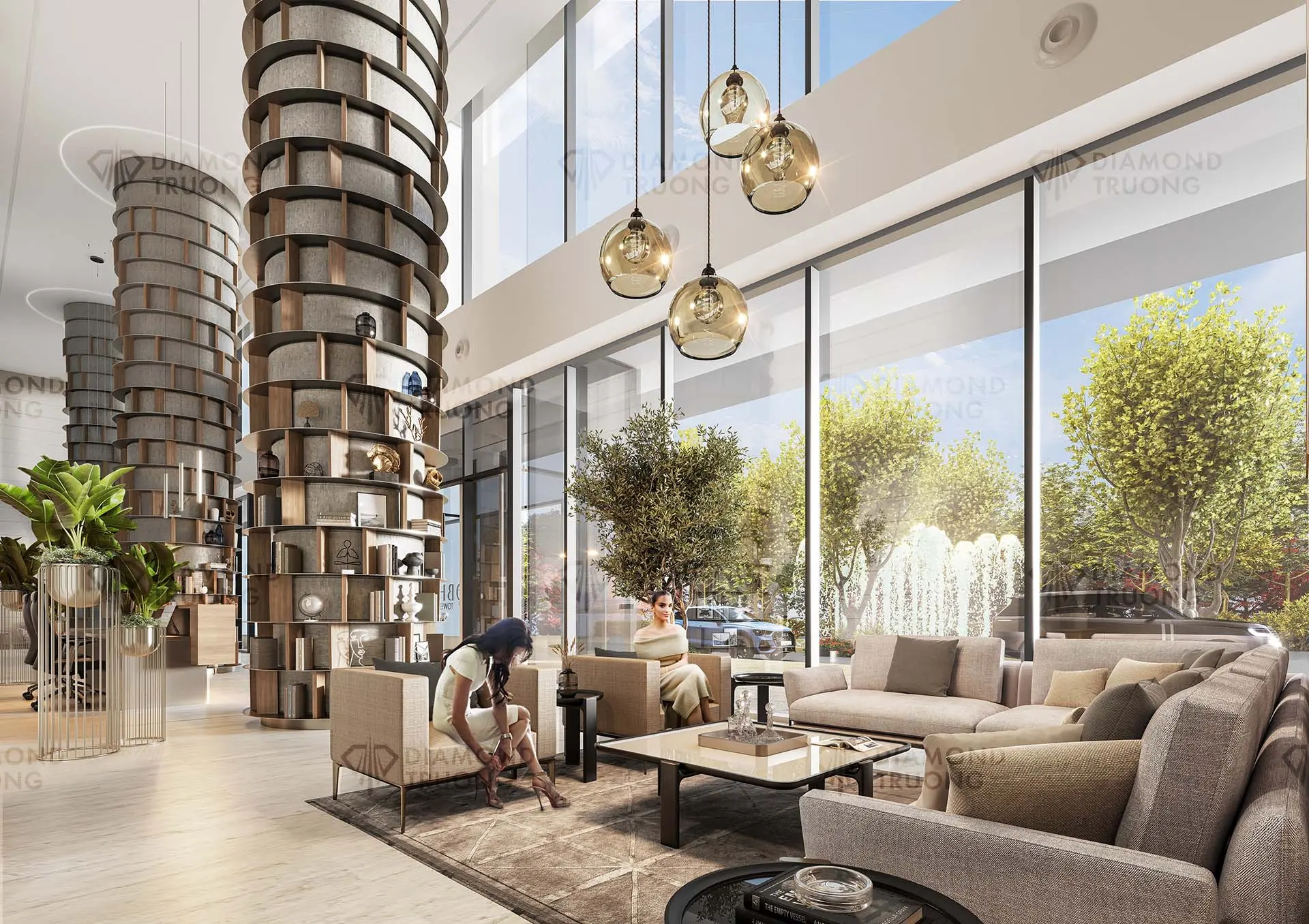 Sobha Orbis Living Area