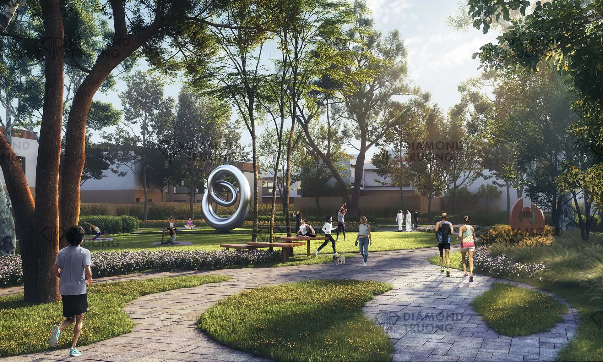 Sobha Reserve garden Area