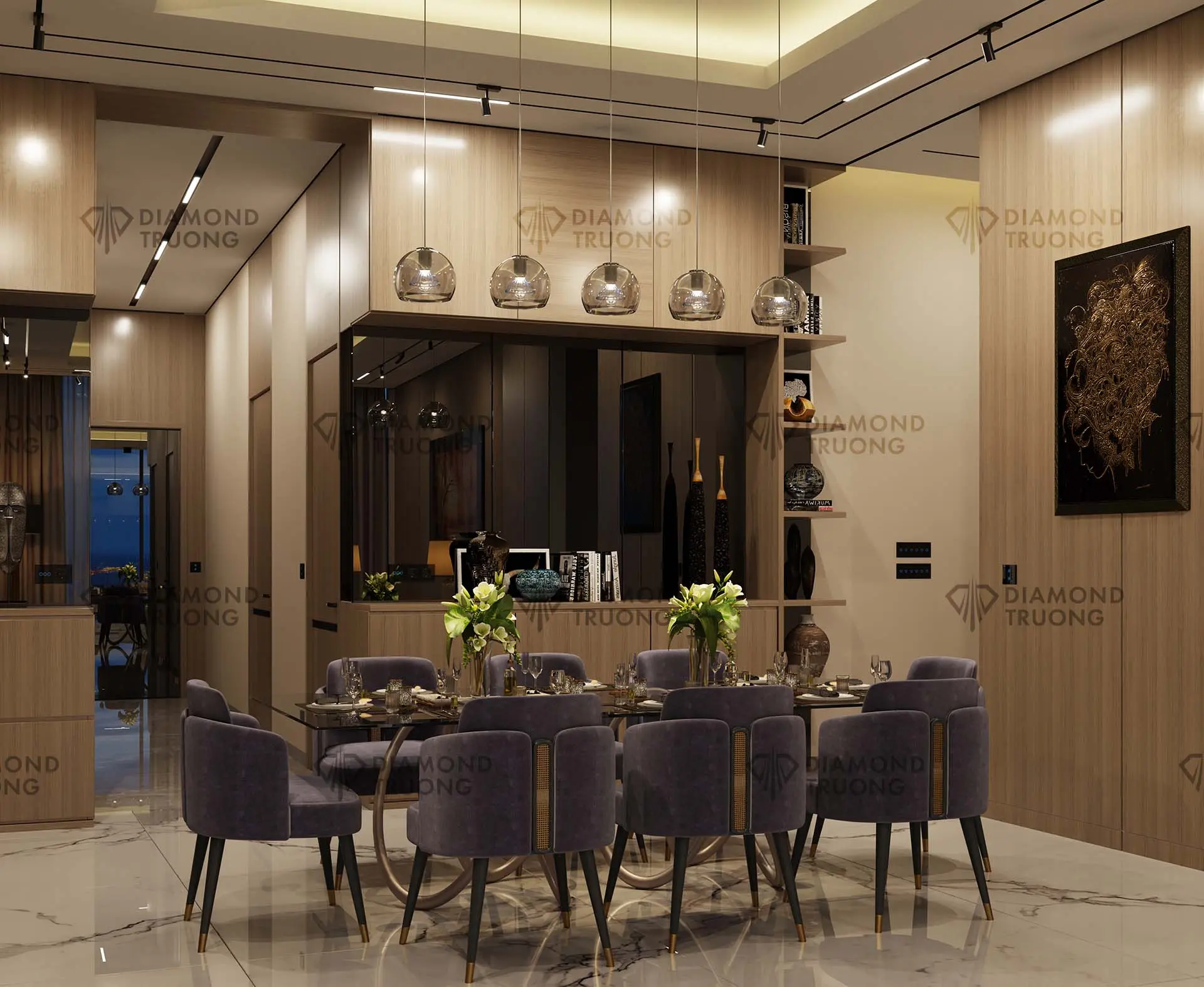 Sobha Seahaven Tower A Dining Area