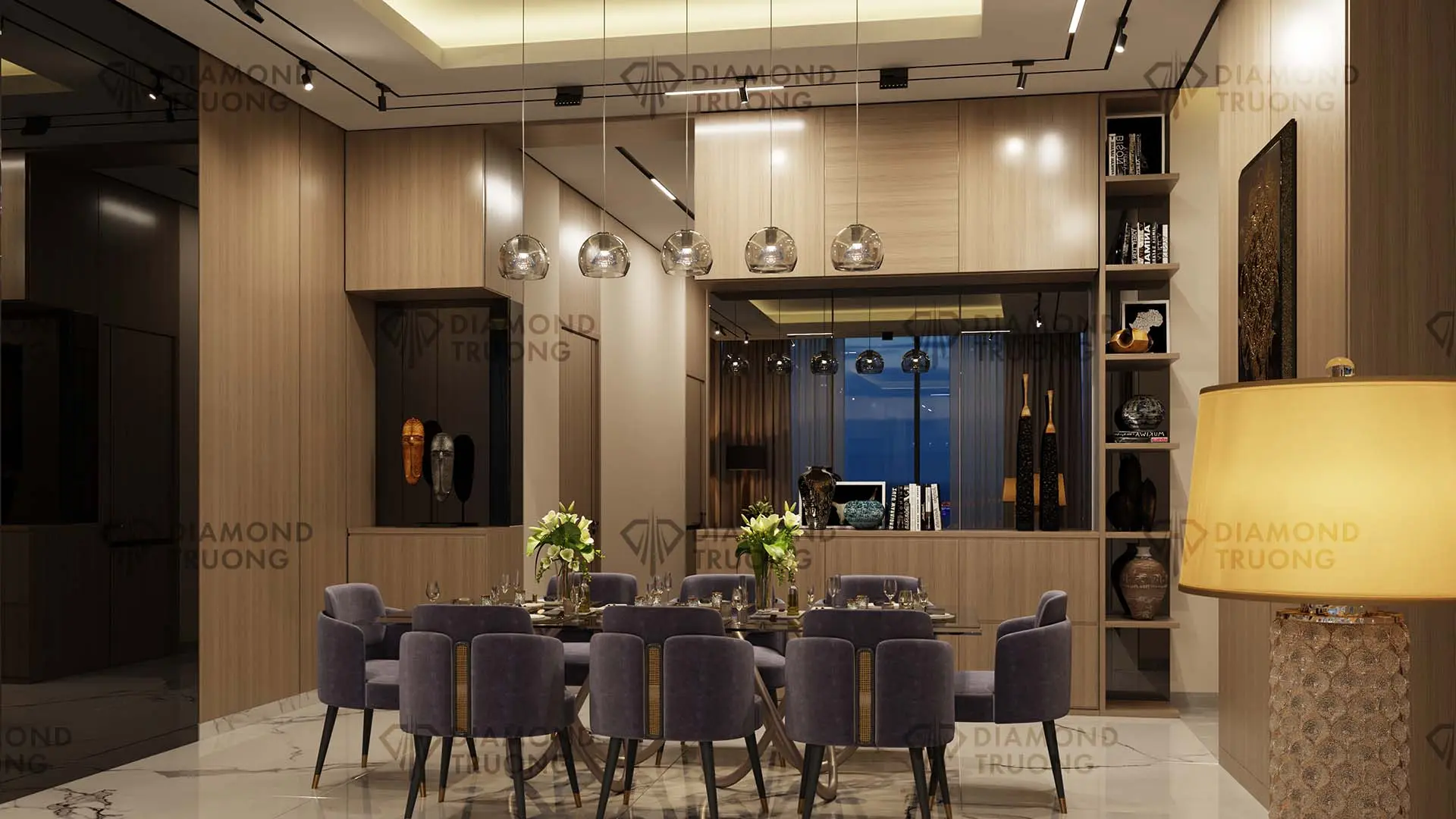 Sobha Seahaven Tower A Dining Area