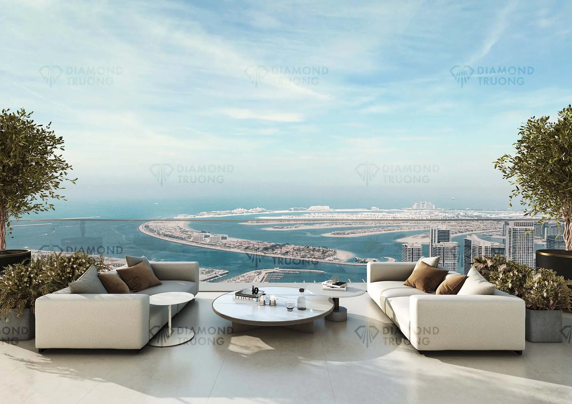 Sobha Seahaven Tower C Penthouse Balcony