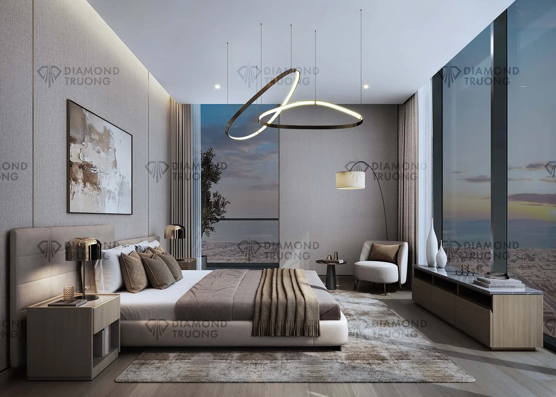 Sobha Skyparks Master Bedroom