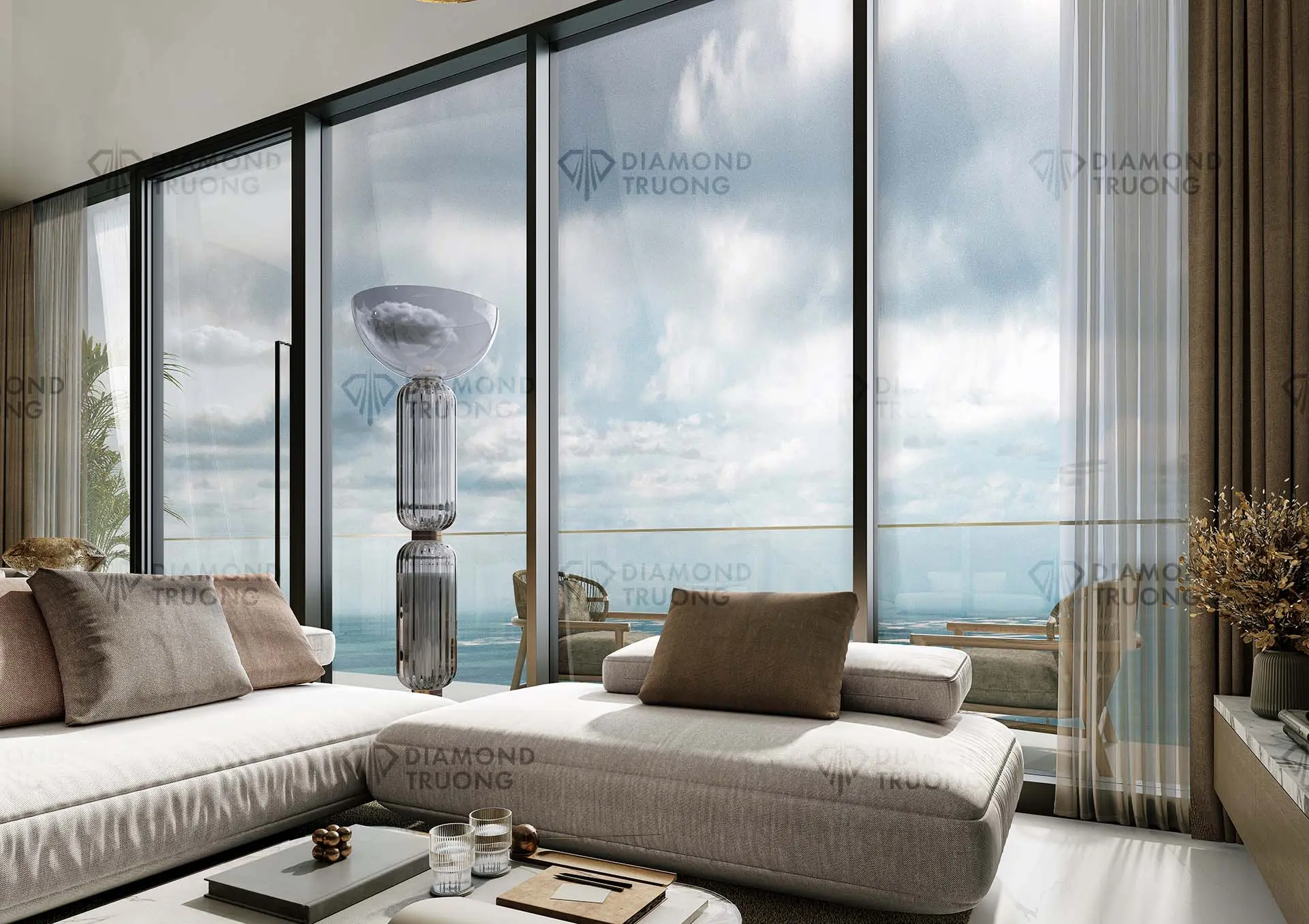 Sobha Skyparks Living Area