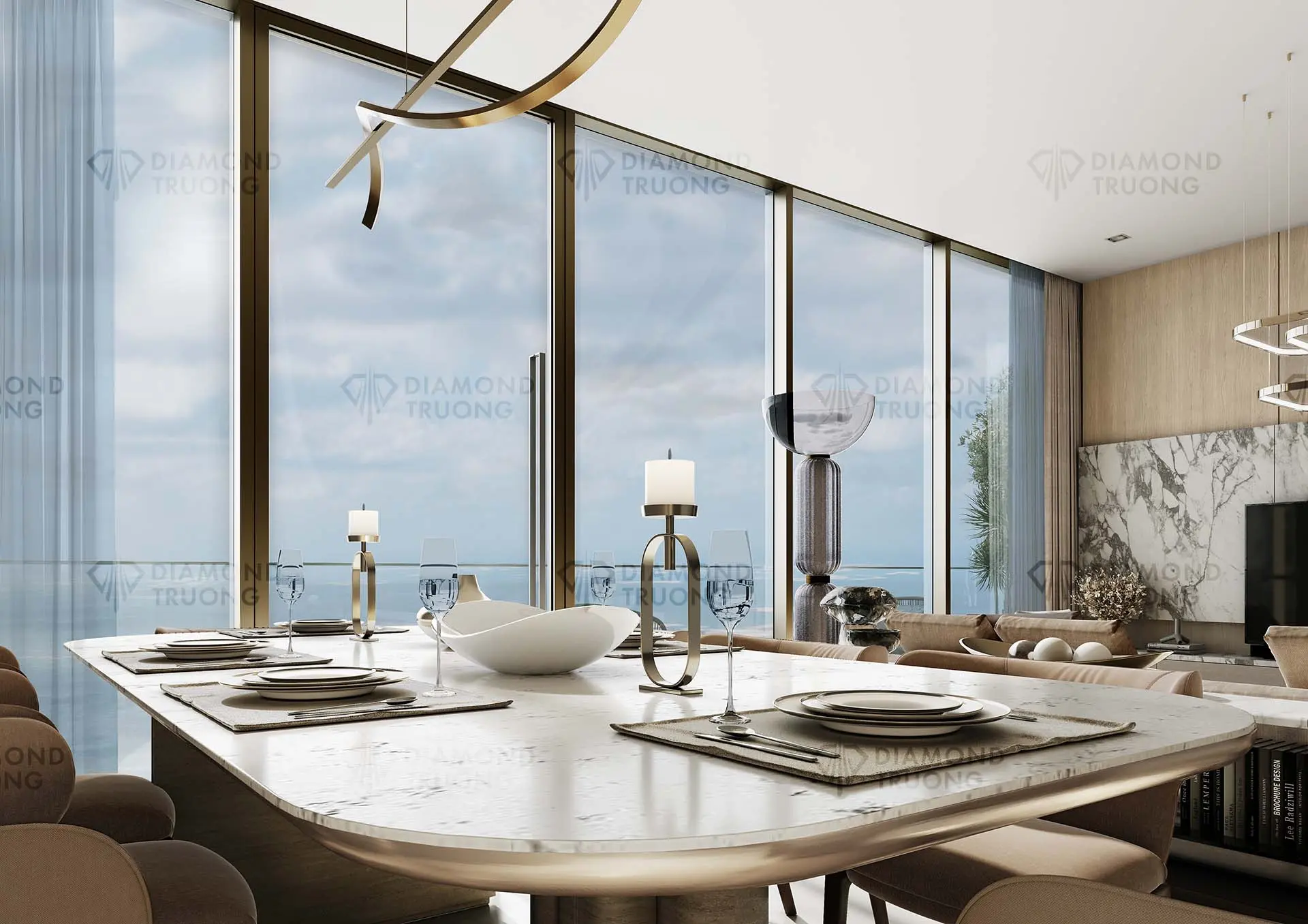 Sobha Skyparks Dining And LIving Area