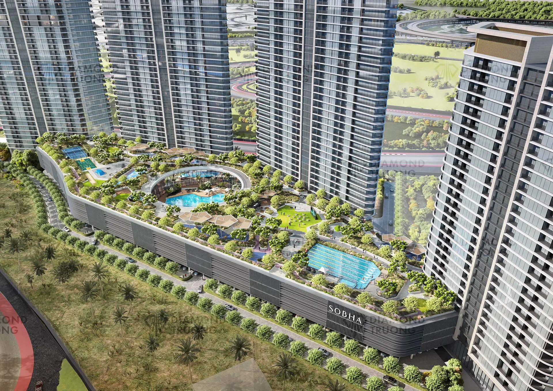 Sobha Solis Exterior