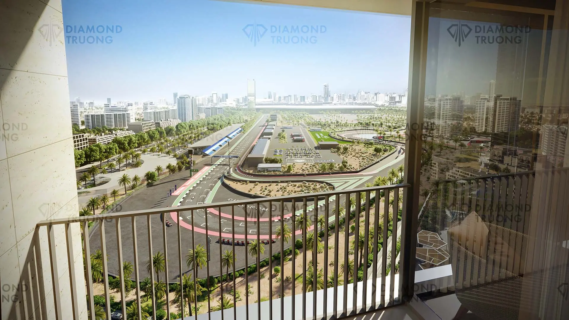 Sobha Solis Balcony View