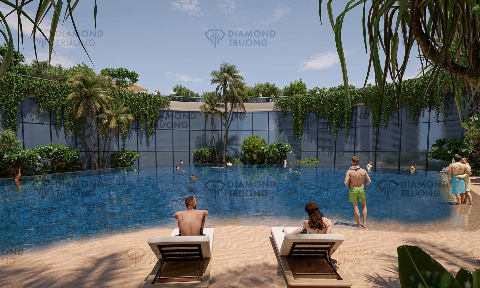 Sobha Solis Sunken Pool