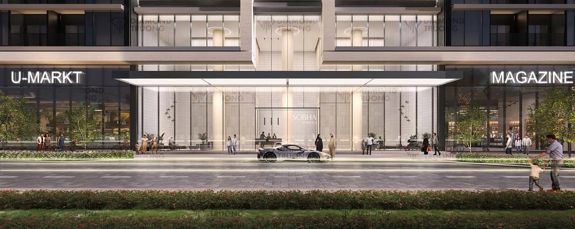 Sobha Solis Entrance