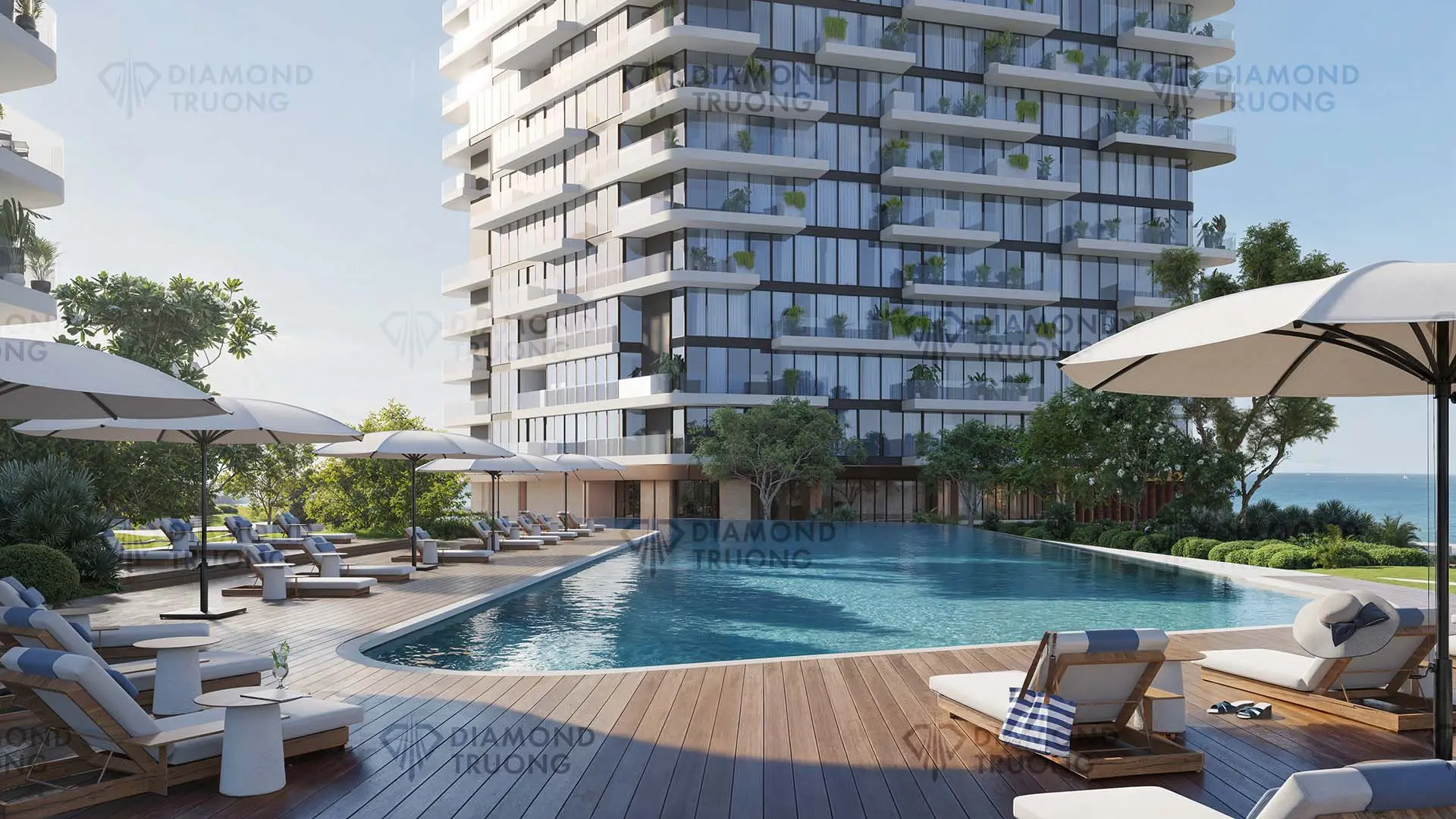 Soulever Poolside Area