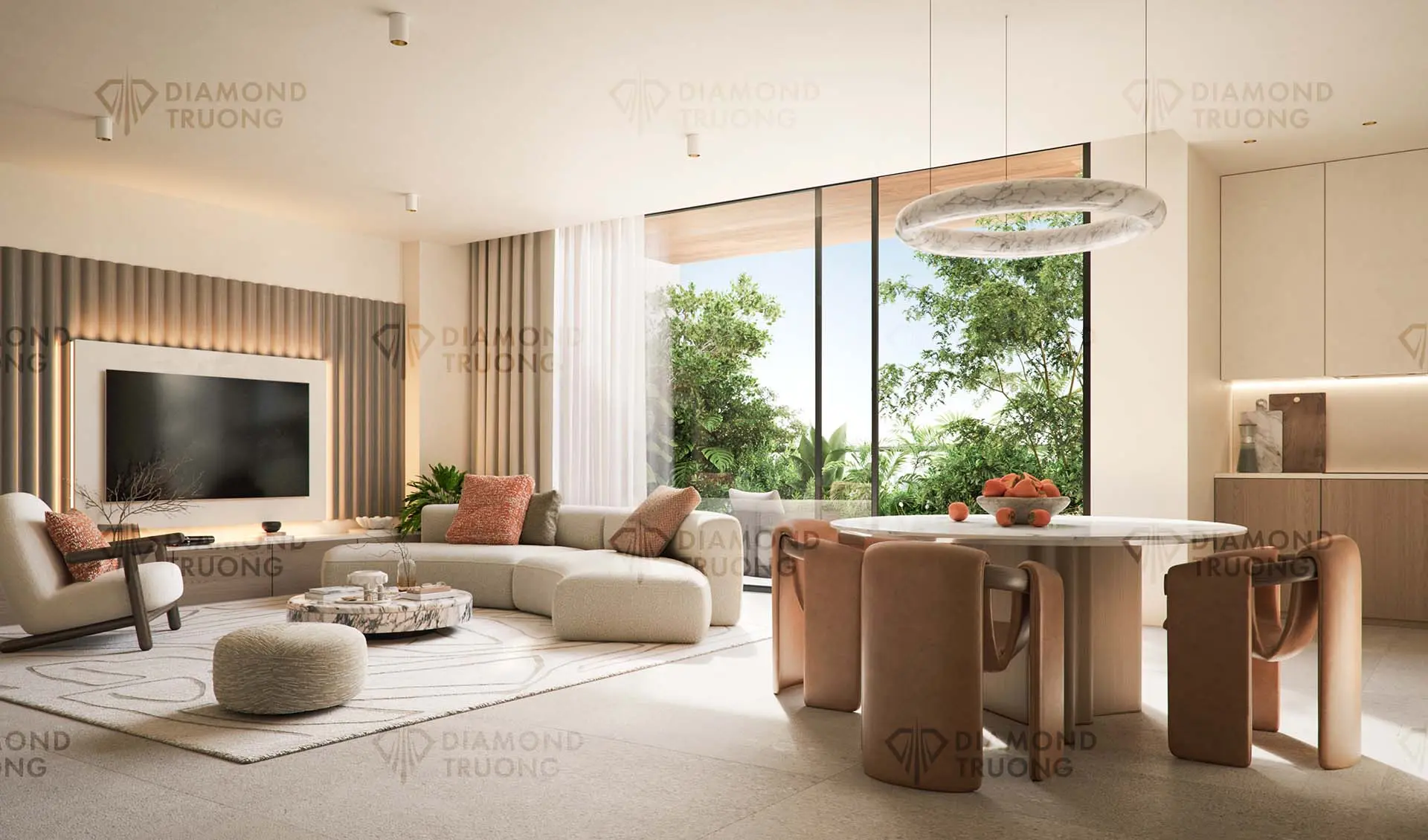 Talea DIning And Living Area